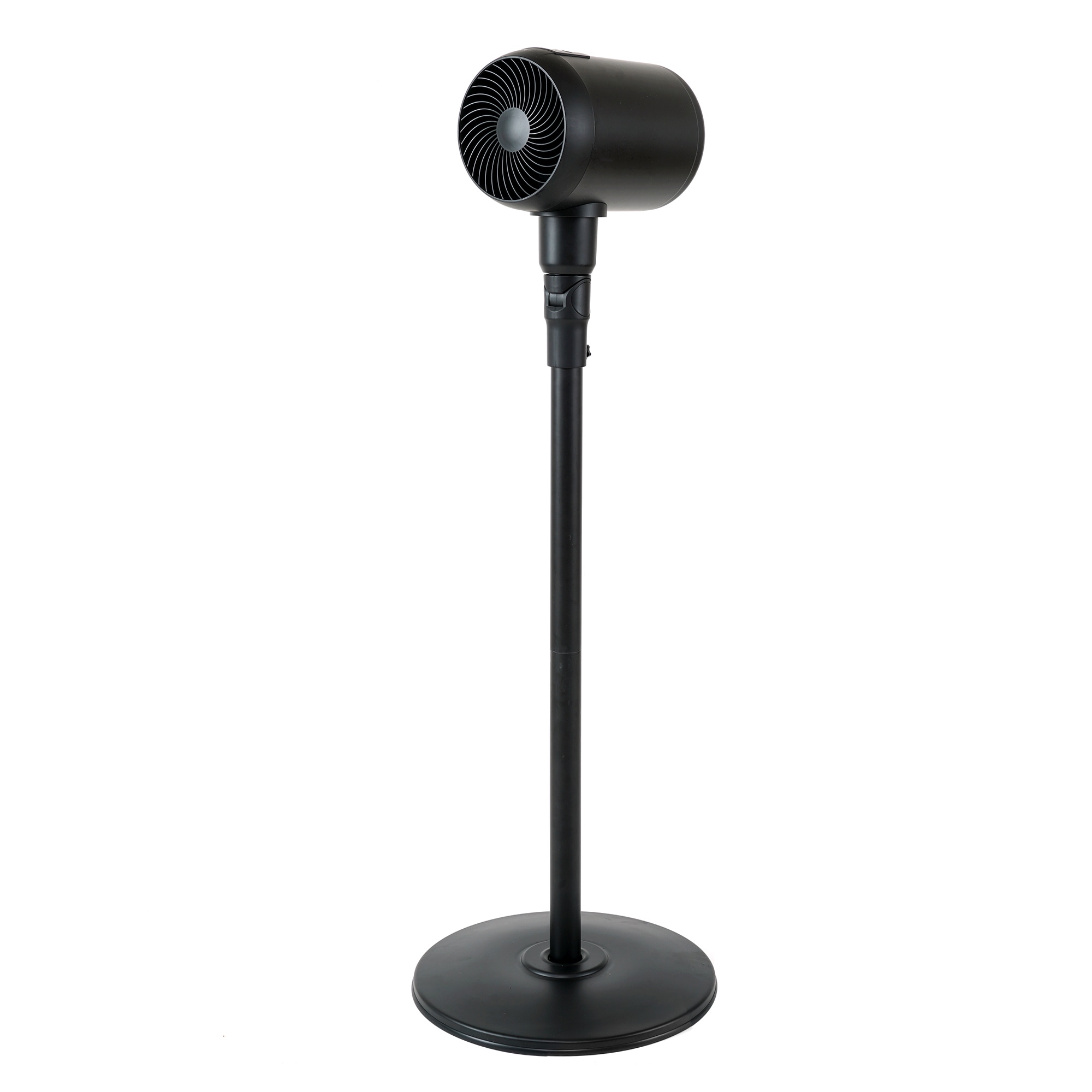 Kahomvis DHS-QPHI-TR07B 7-Inches 120 -Volt 6 -Speed High Velocity Indoor/Outdoor Black Pedestal Fan with Remote