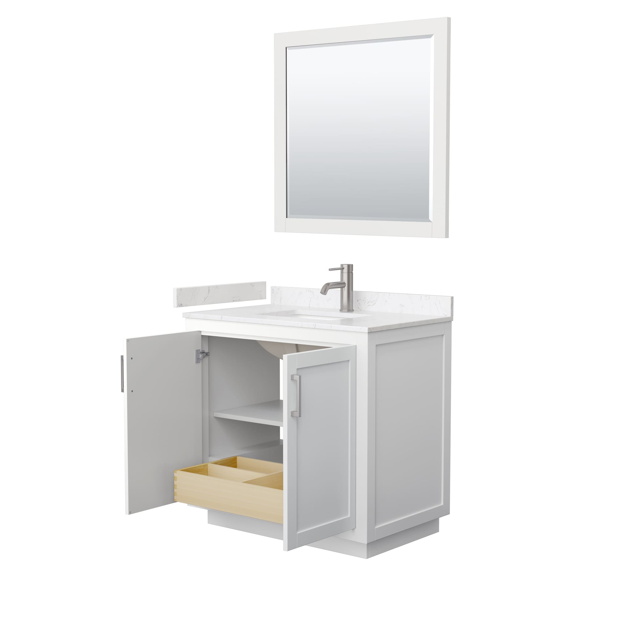 Wyndham Collection WCF292936SWHC2UNSM34 Bath-Vanity-Combo - View #3