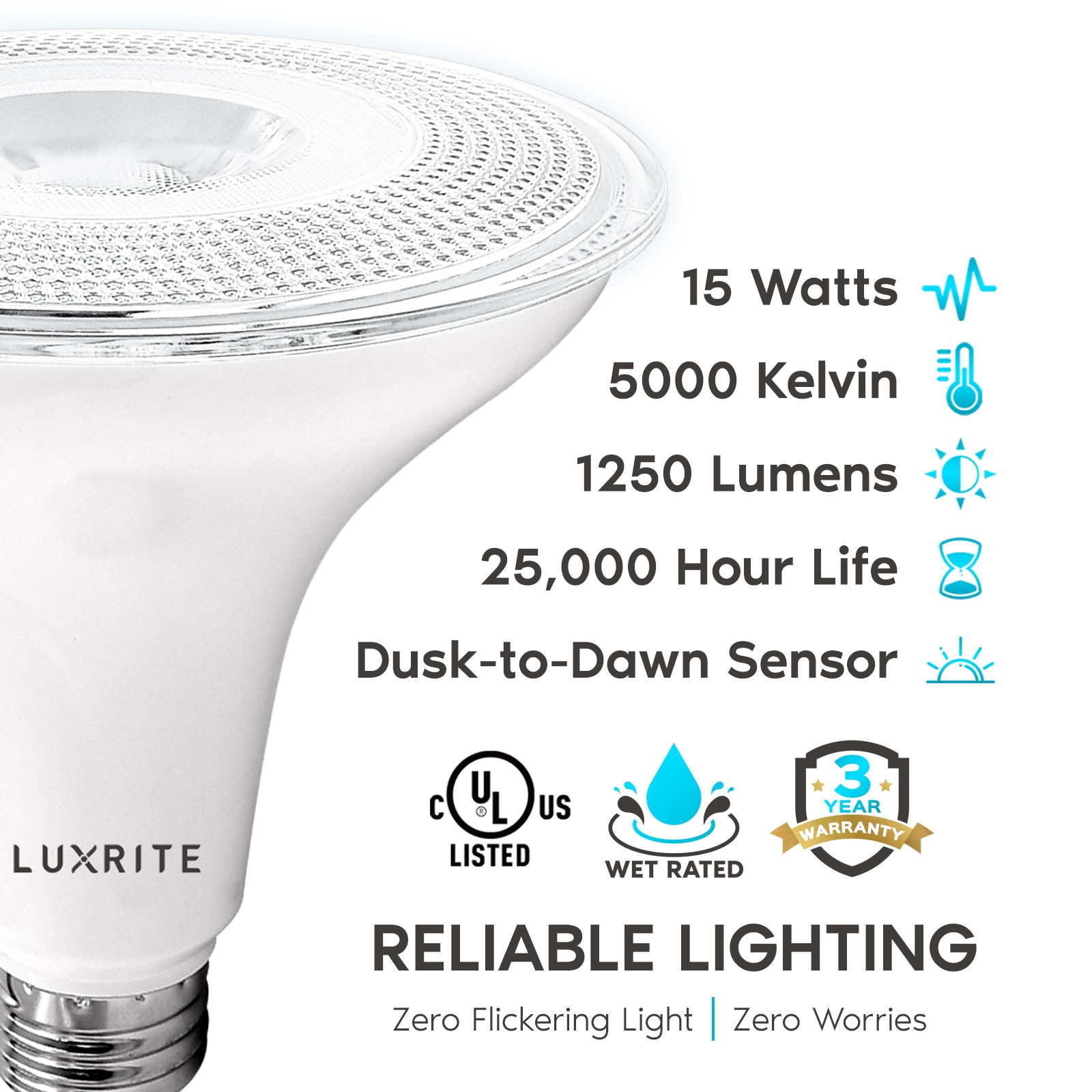 Luxrite LR31634-6PK Led-Flood-Spot-Light-Bulbs - View #7