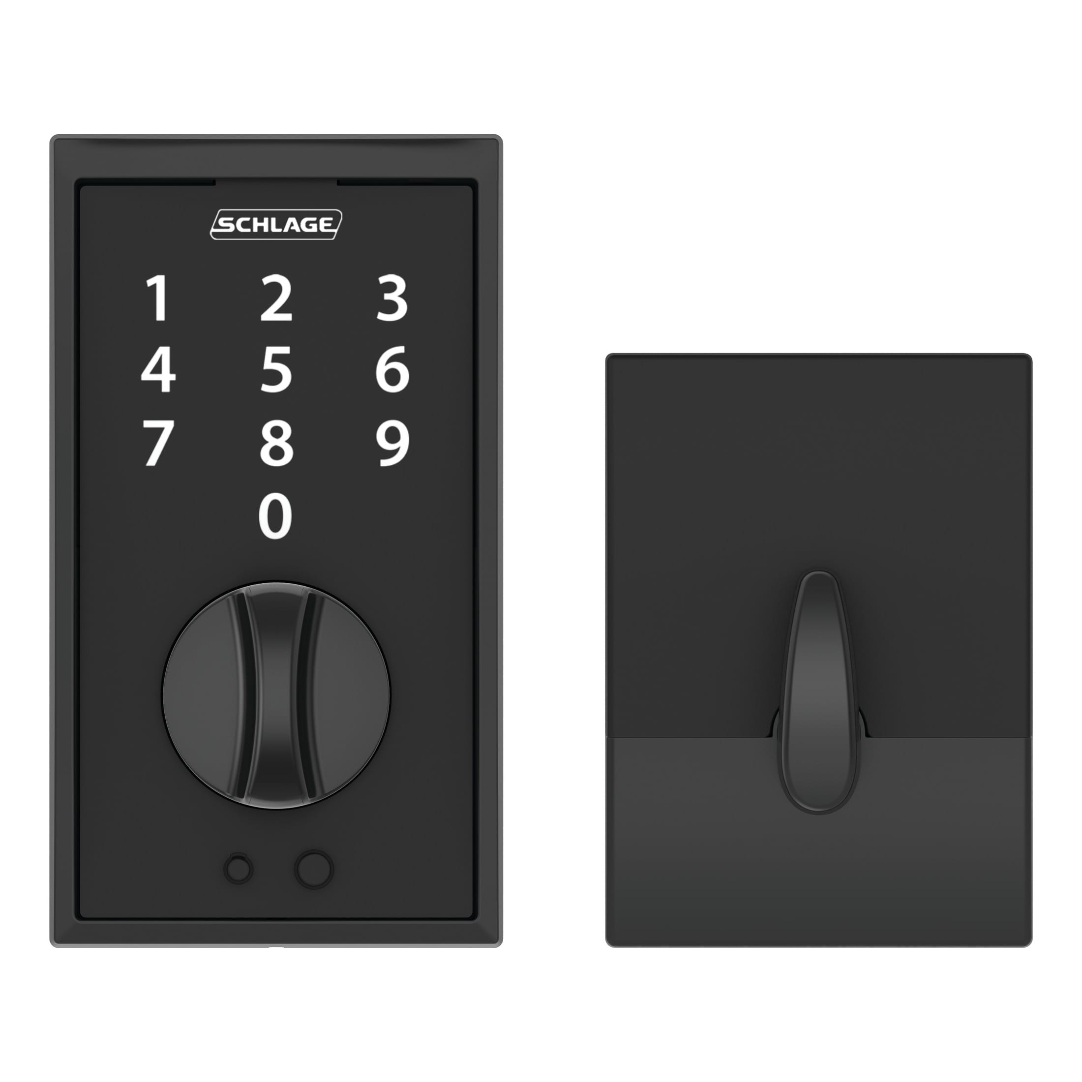 Schlage Touch Century Matte Black Electronic Deadbolt Touchscreen Keypad BE375 CEN 622 Sansujyuku sansujyuku.com