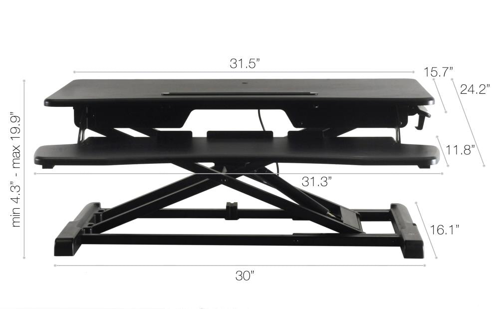 TechOrbits OF-S06-1-BL desks - View #2