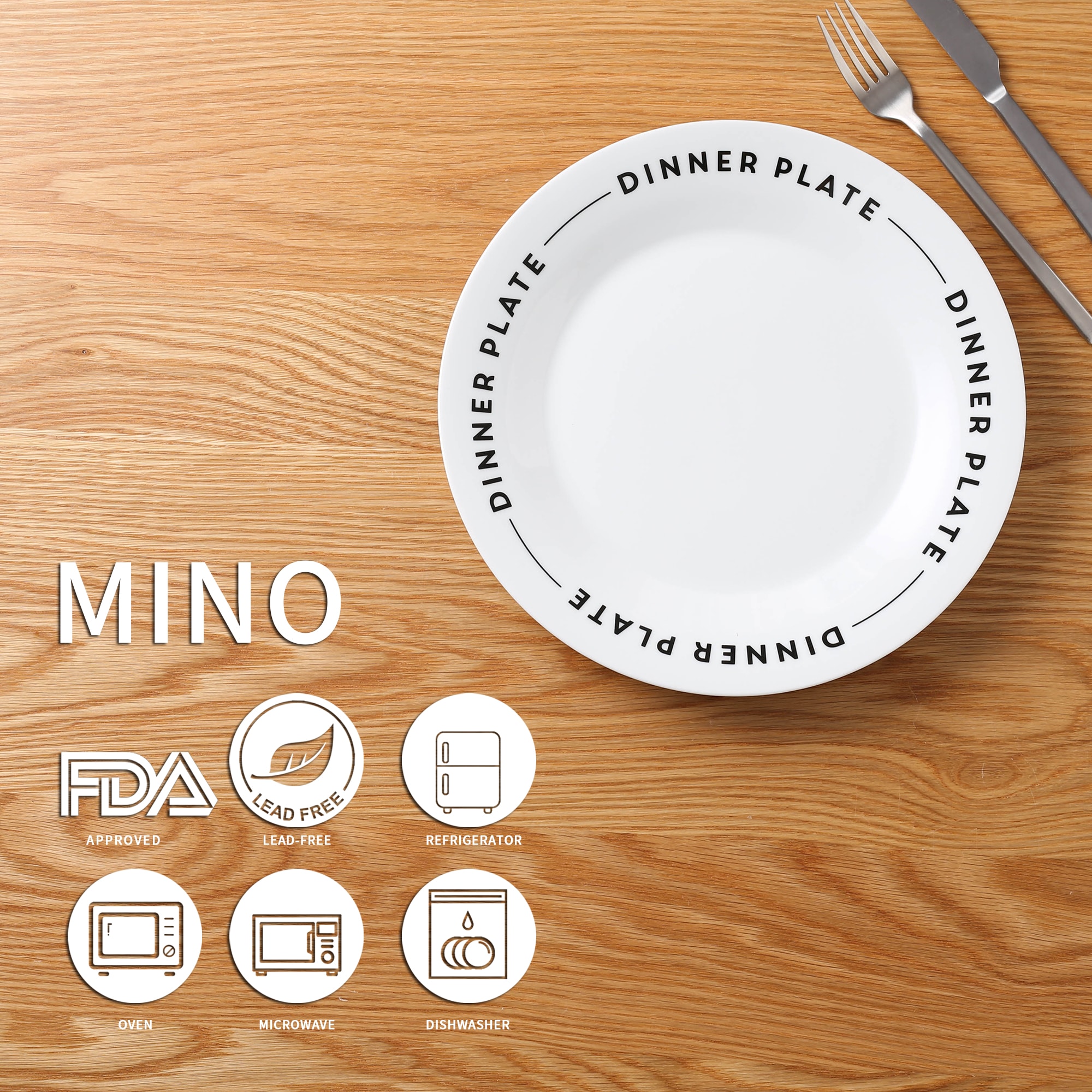 CASAINC MH-MINO-16 dinnerware - View #7