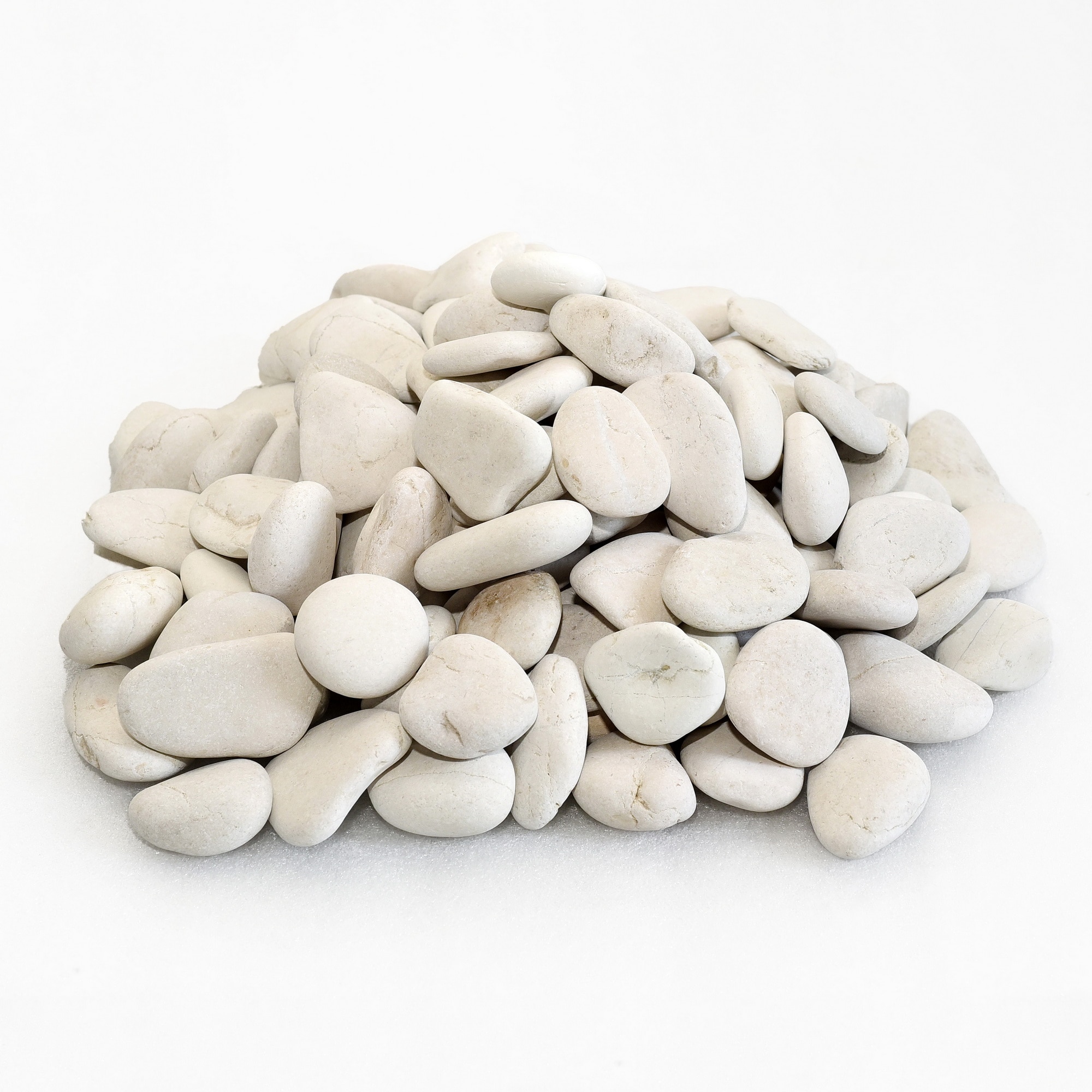 Casual Elements NSC059 22 Pound(s) 22-lbs. Off-white Decorative rock ( 0.5 - 3.0-in Rock Size )