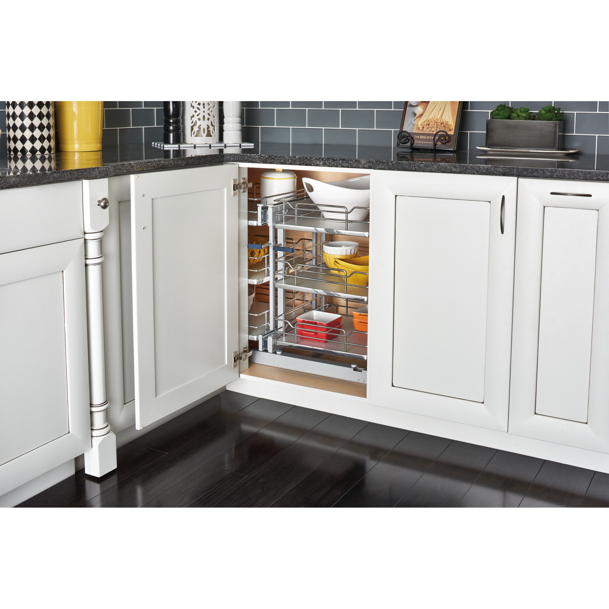 Rev-A-Shelf 53PSP3-18SC-GR Pull-Out-Cabinet-Baskets - View #4