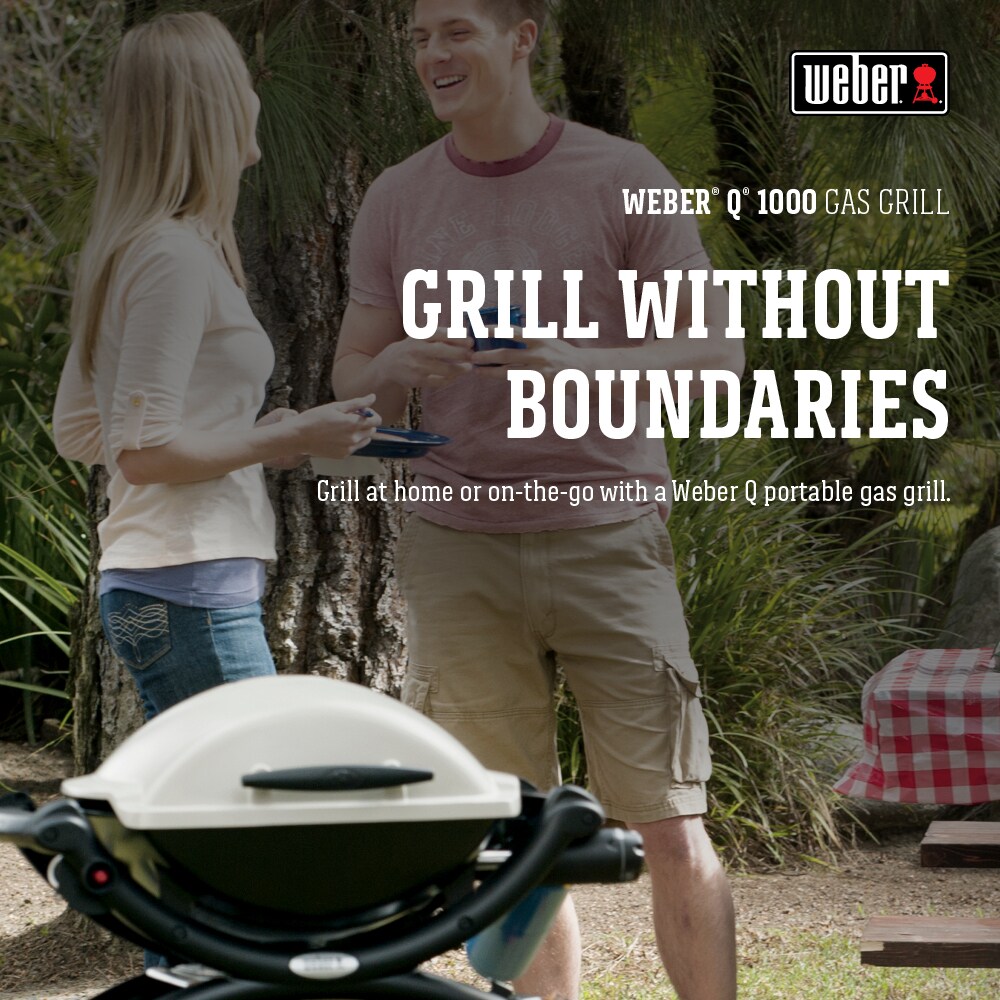 Weber Weber 1000 189-Sq in Portable Gas Grill in the Portable Grills department at Lowes.com