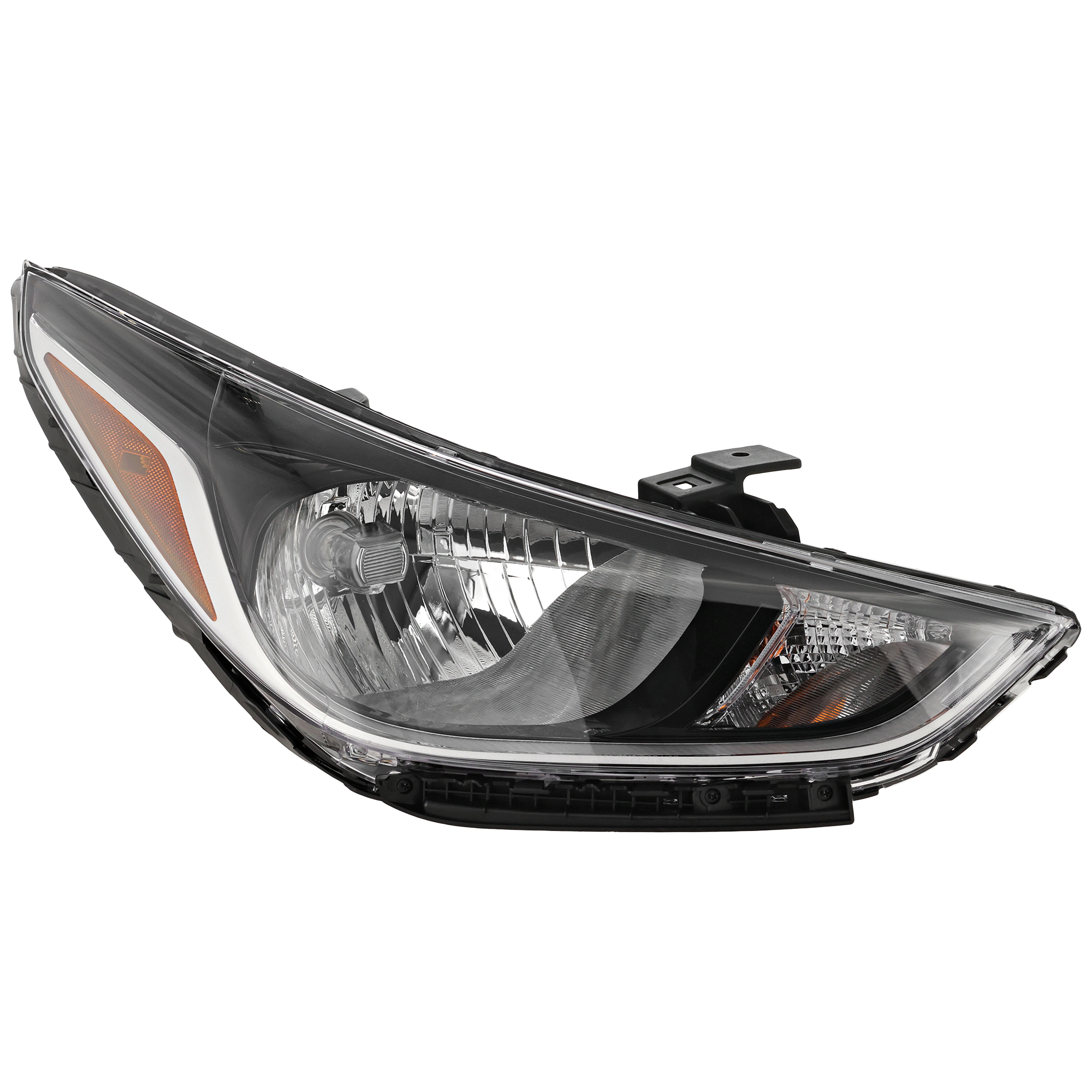 Garage-Pro JCWRH10010077GP Passenger Side Headlight For Hyundai Accent 2018-2022 Halogen with Bulb(s) Sedan Replaces# 92102j0020