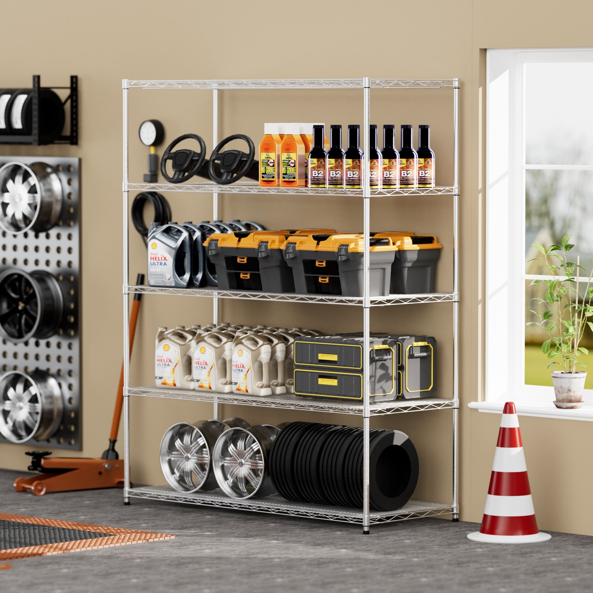ToolCat PLP1-74-BHH Free-Standing-Shelving - View #3