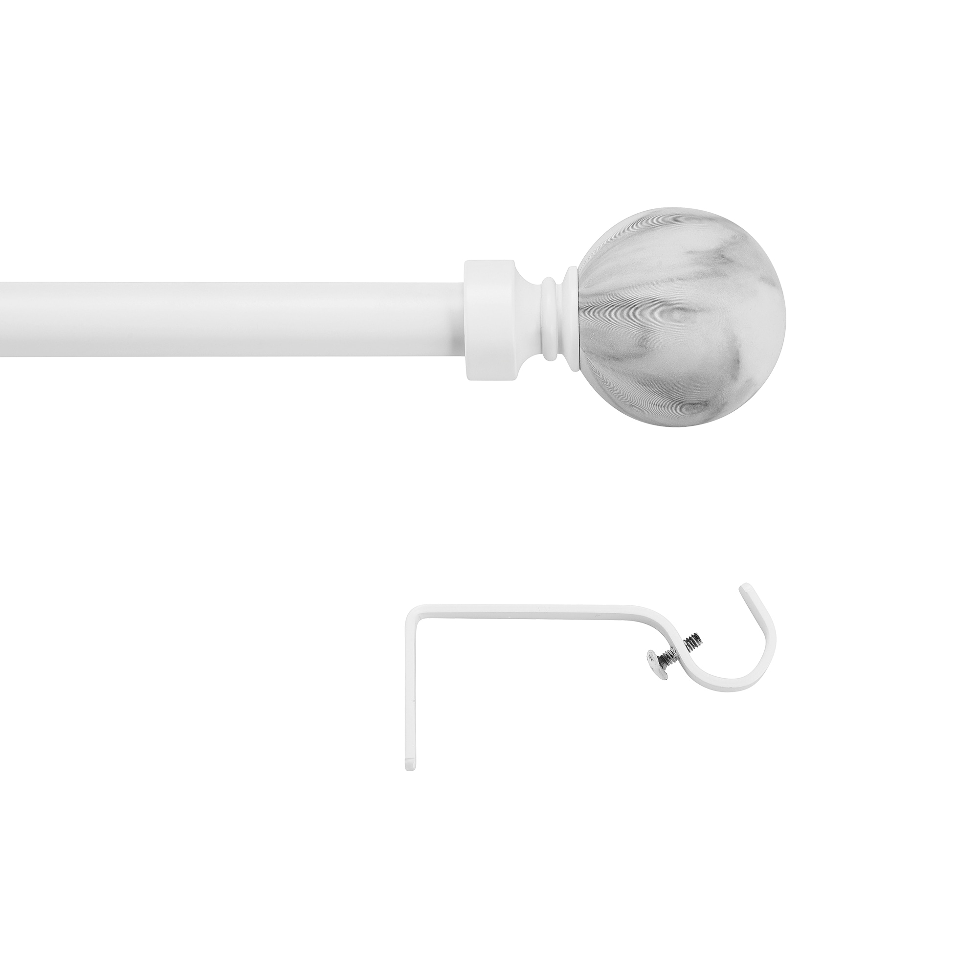ACROMA 81228W Curtain-Rods - View #5