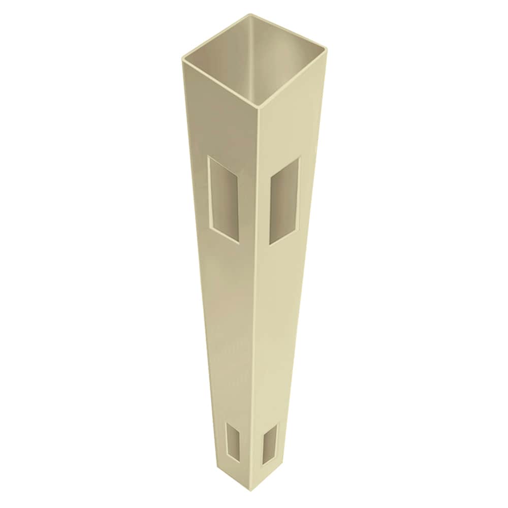 Freedom 73011761 Keswick 7-ft H x 5-in W Sand Vinyl Corner Fence post
