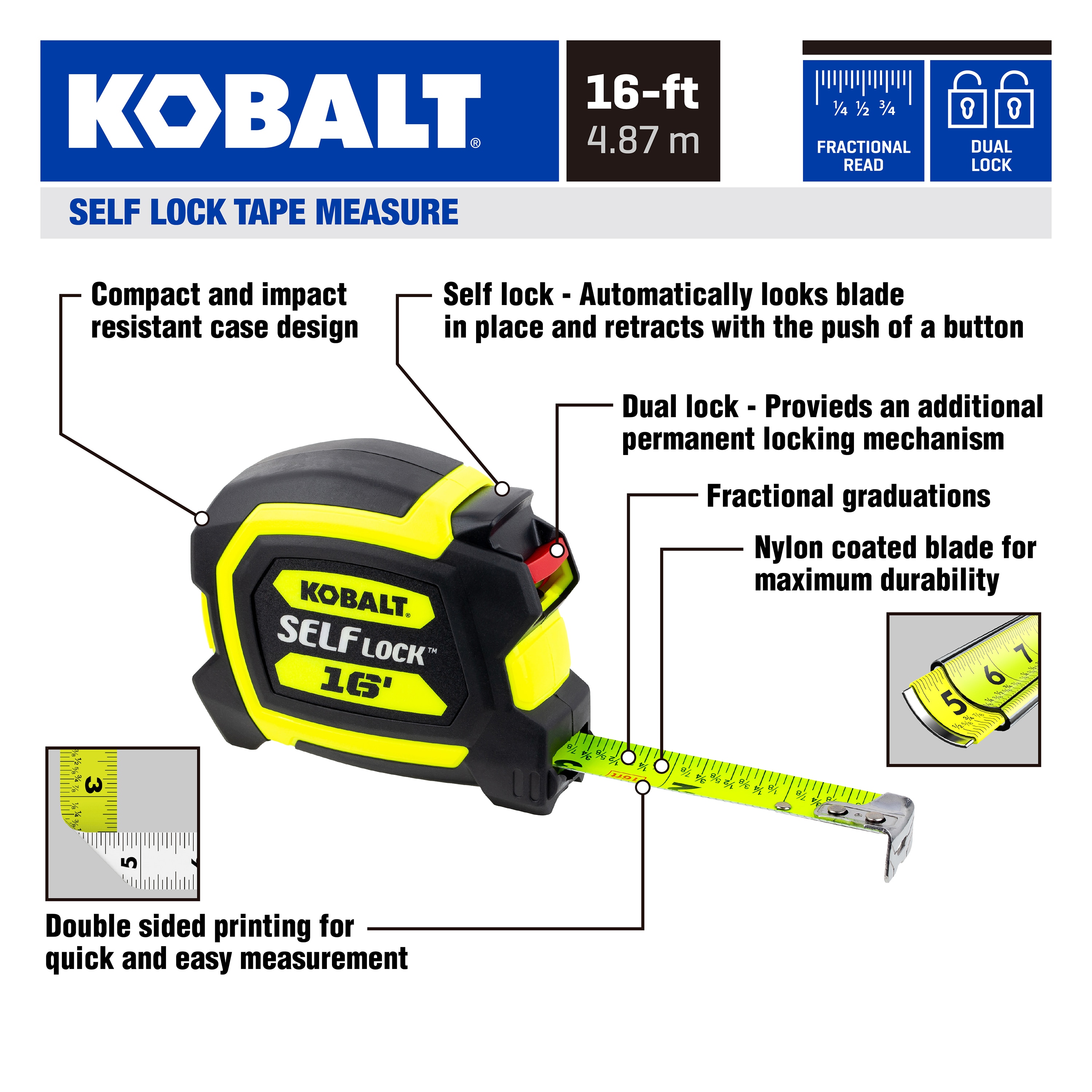 Kobalt KBSL16HV Tape-Measures - View #8