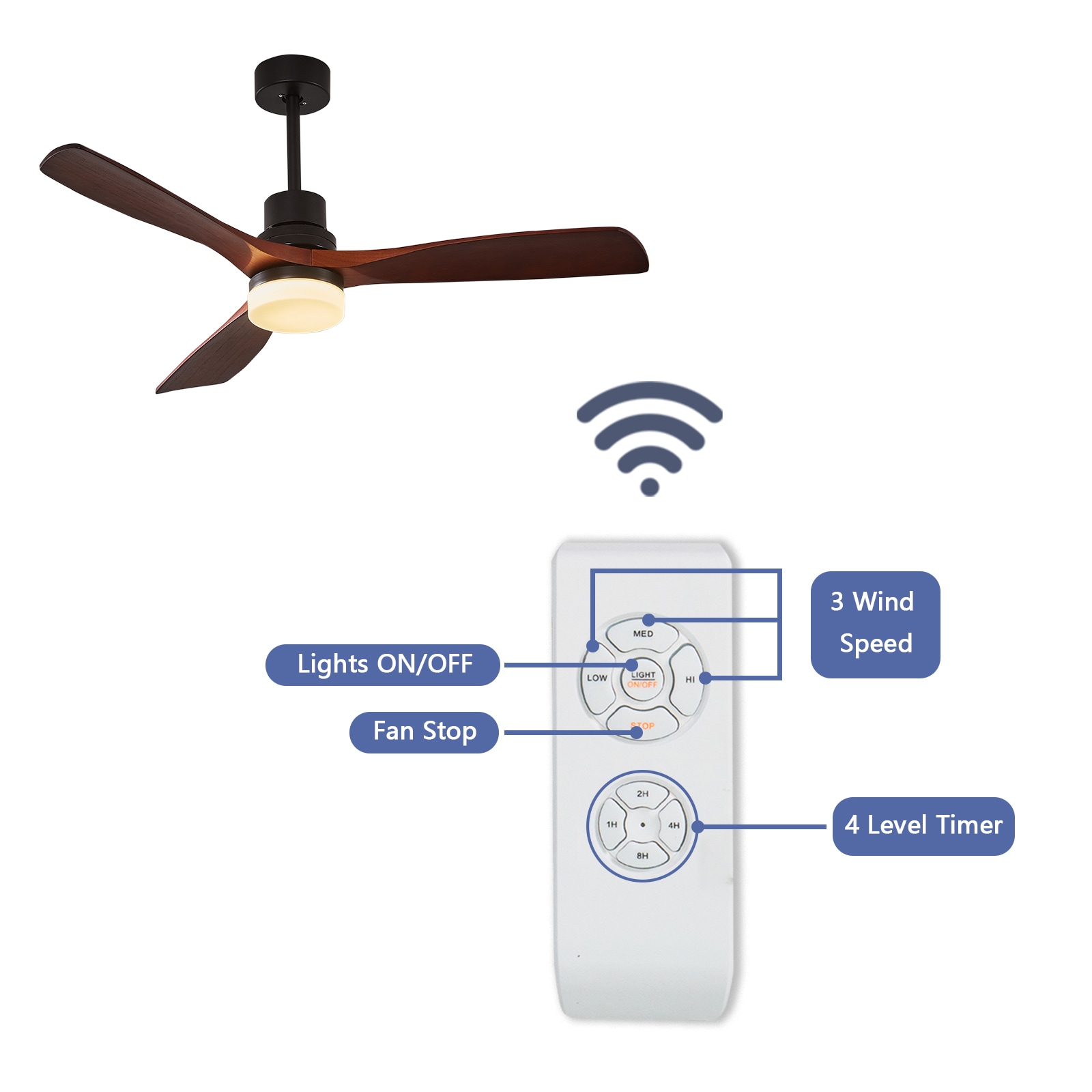 ExBrite LWYFZPFL5201R Ceiling-Fans - View #17