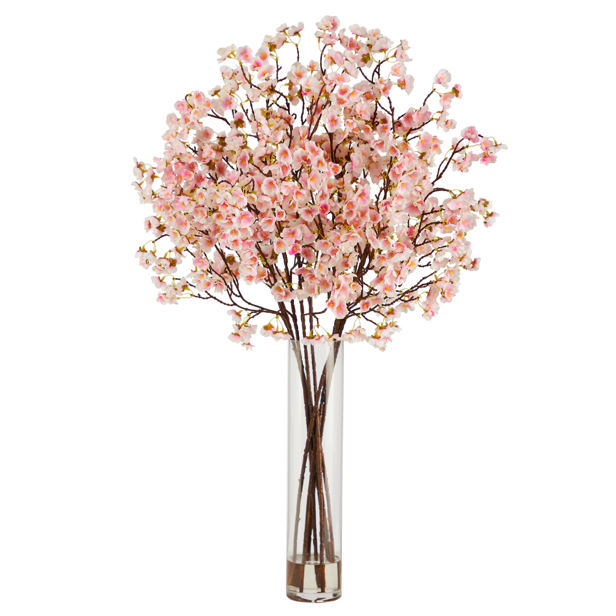 Nearly Natural A1727-PK 32-Inches Pink Indoor Desktop Cherry Blossom Artificial flower