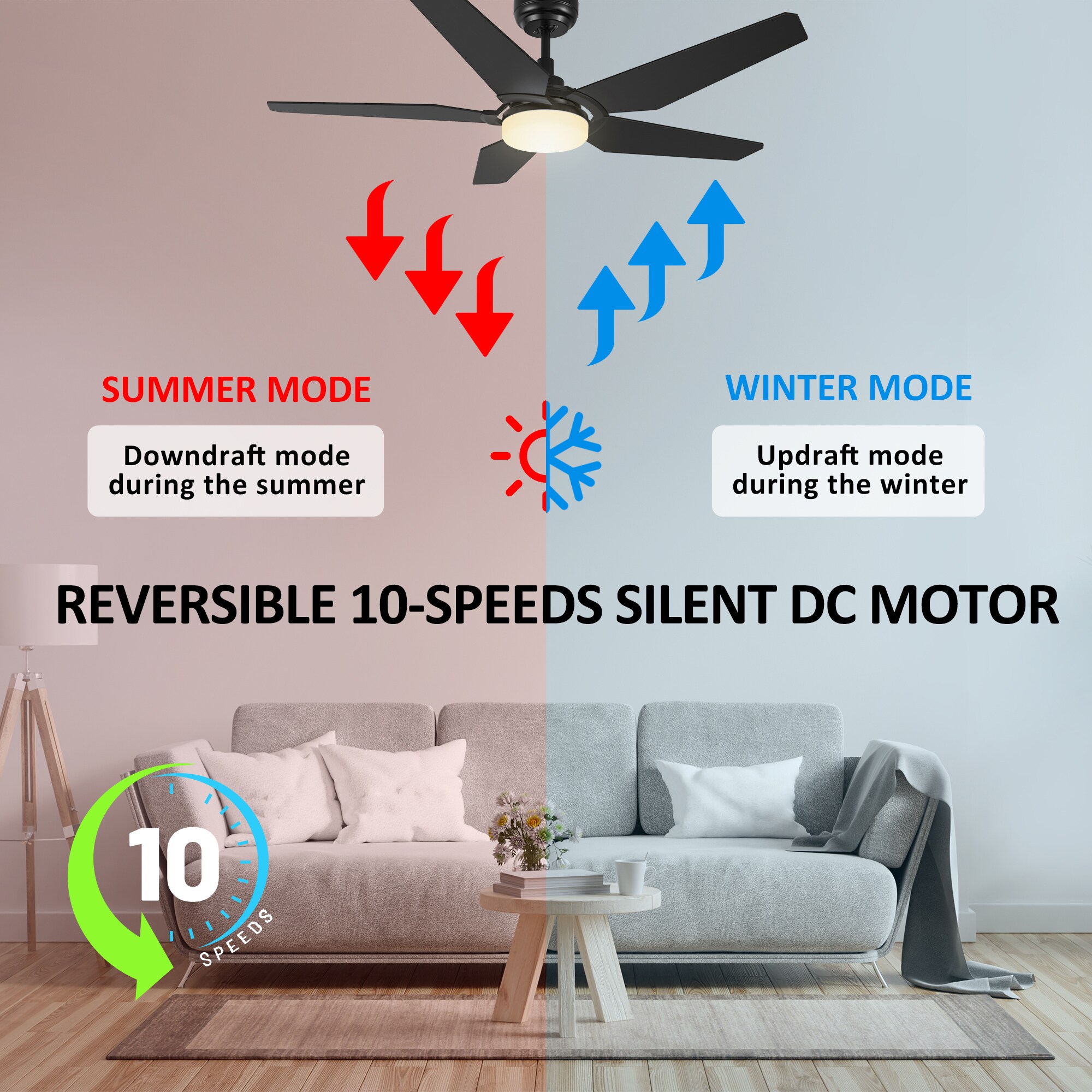 CARRO USA LS525B-L22-B2-1 Ceiling-Fans - View #6
