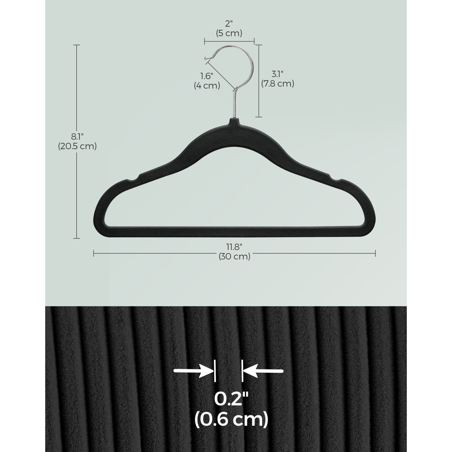 Slickblue D-SM-50B720FRCU Wood-Closet-Accessories - View #3