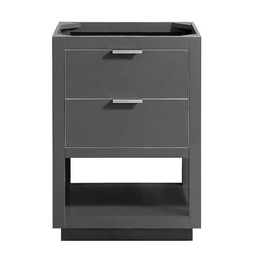 Avanity Allie 24-in Twilight Gray Bathroom Vanity Cabinet Avanity Allie 24-in Twilight Gray Bathroom Vanity Cabinet