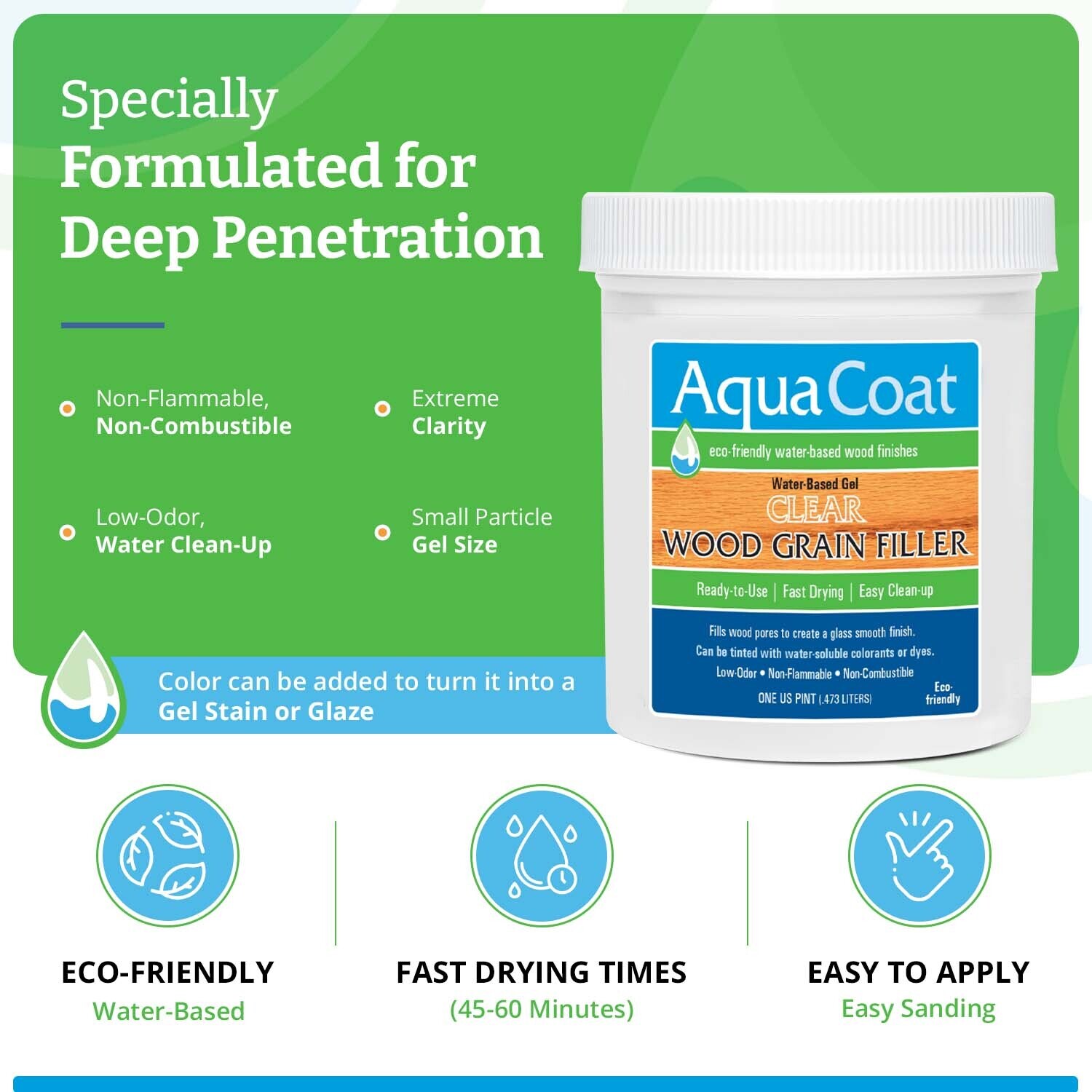 Aqua Coat 300-000-01 Wood-Filler - View #6
