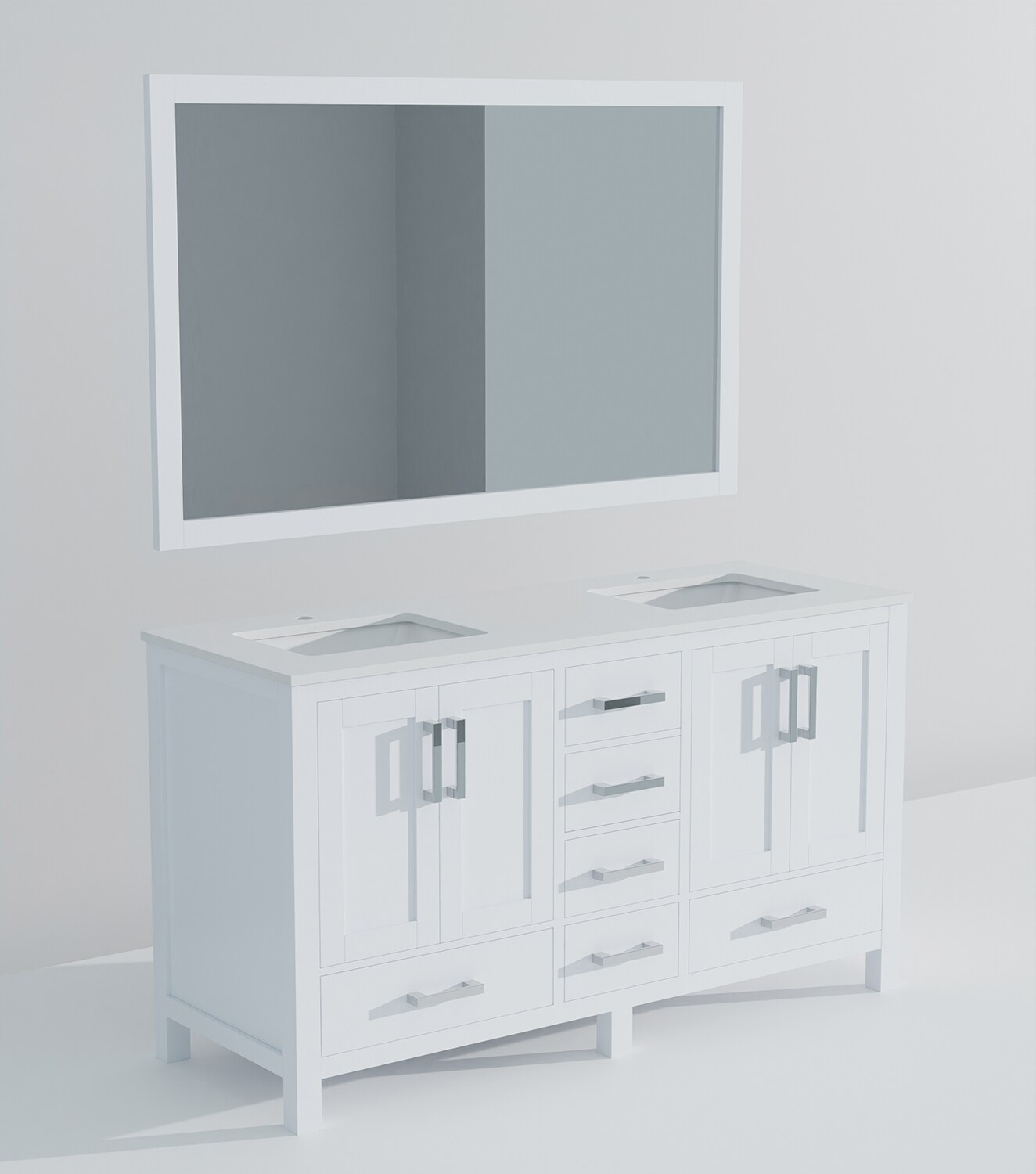 Lexora LJ342260DAWQM58 Bath-Vanity-Combo - View #10
