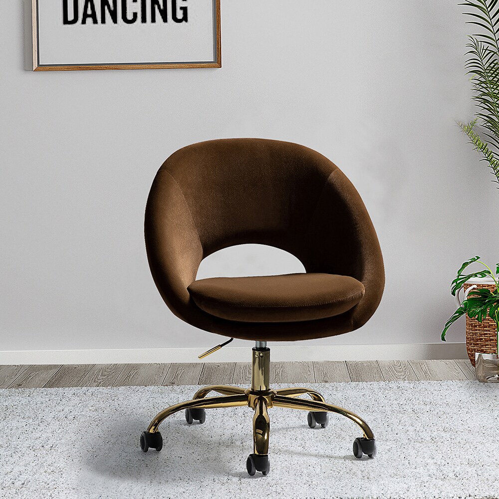 14 Karat Home CHM6075O-BROWN Office-Chairs - View #2