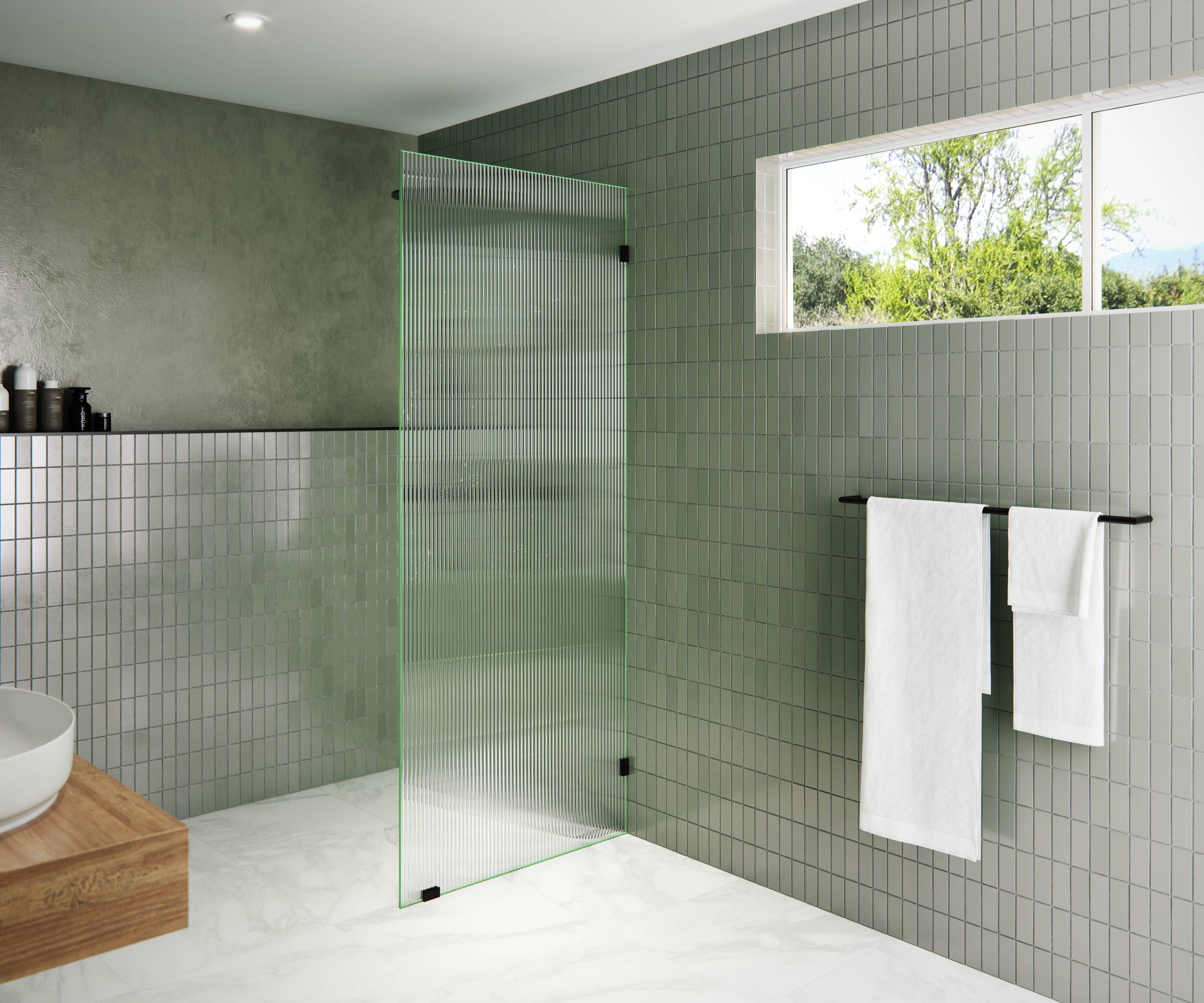 Glass Warehouse GW-FL-30-ORB Shower-Doors - View #3