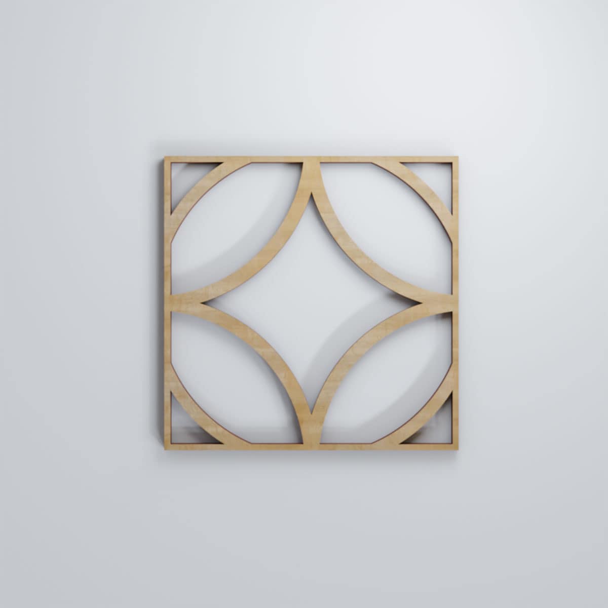 Ekena Millwork WALW08X08X0375CROBI Wall-Panels - View #2