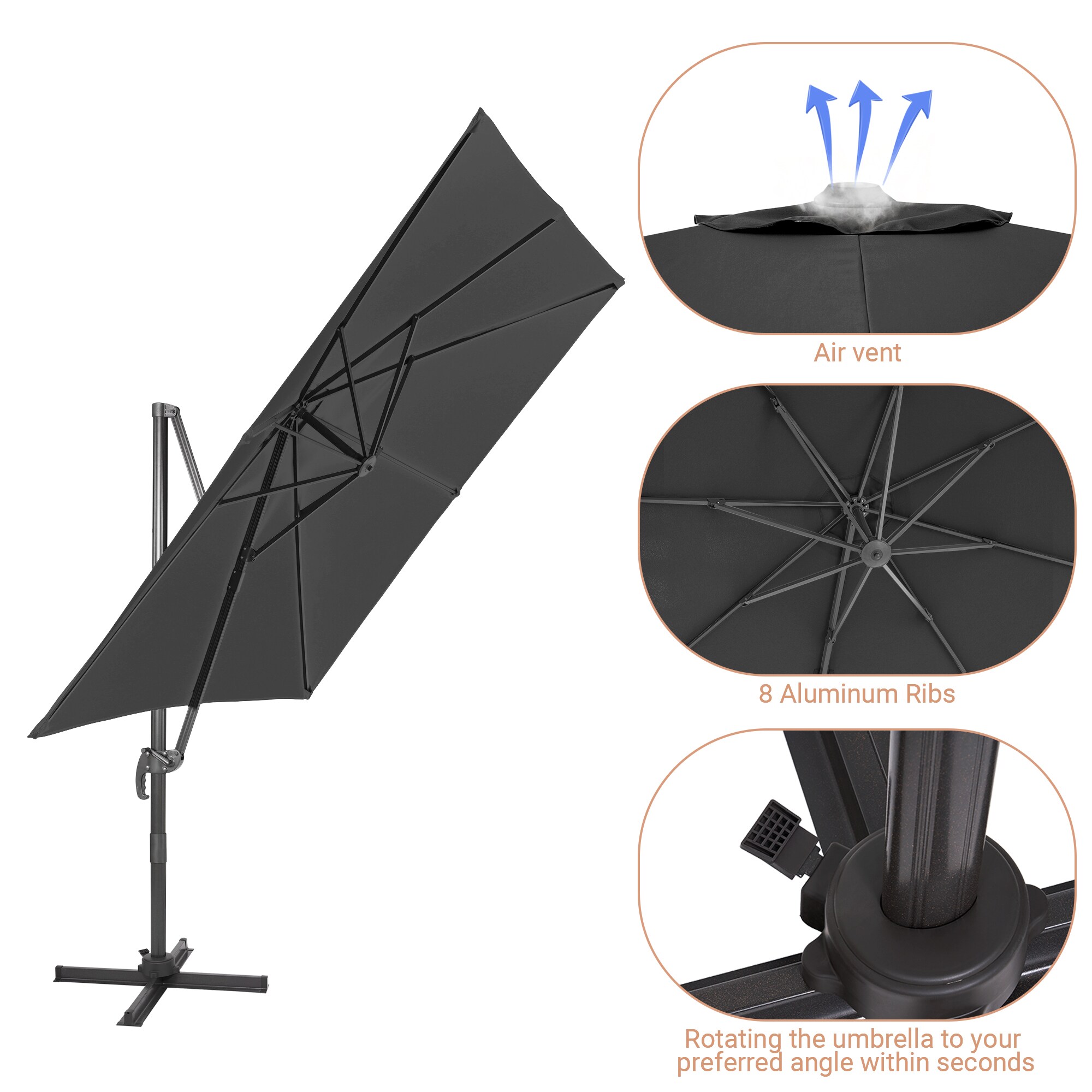 ACEGOSES LW-108GY Umbrellas-2 - View #5