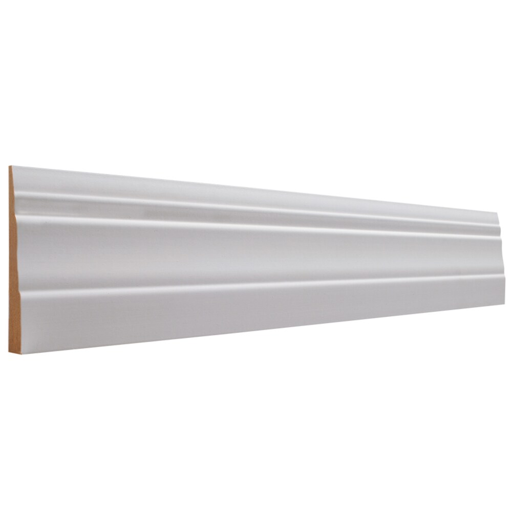 Reliabilt 12 In X 3 14 In X 12 Ft Colonial Primed Mdf 631 Baseboard Moulding At 3468