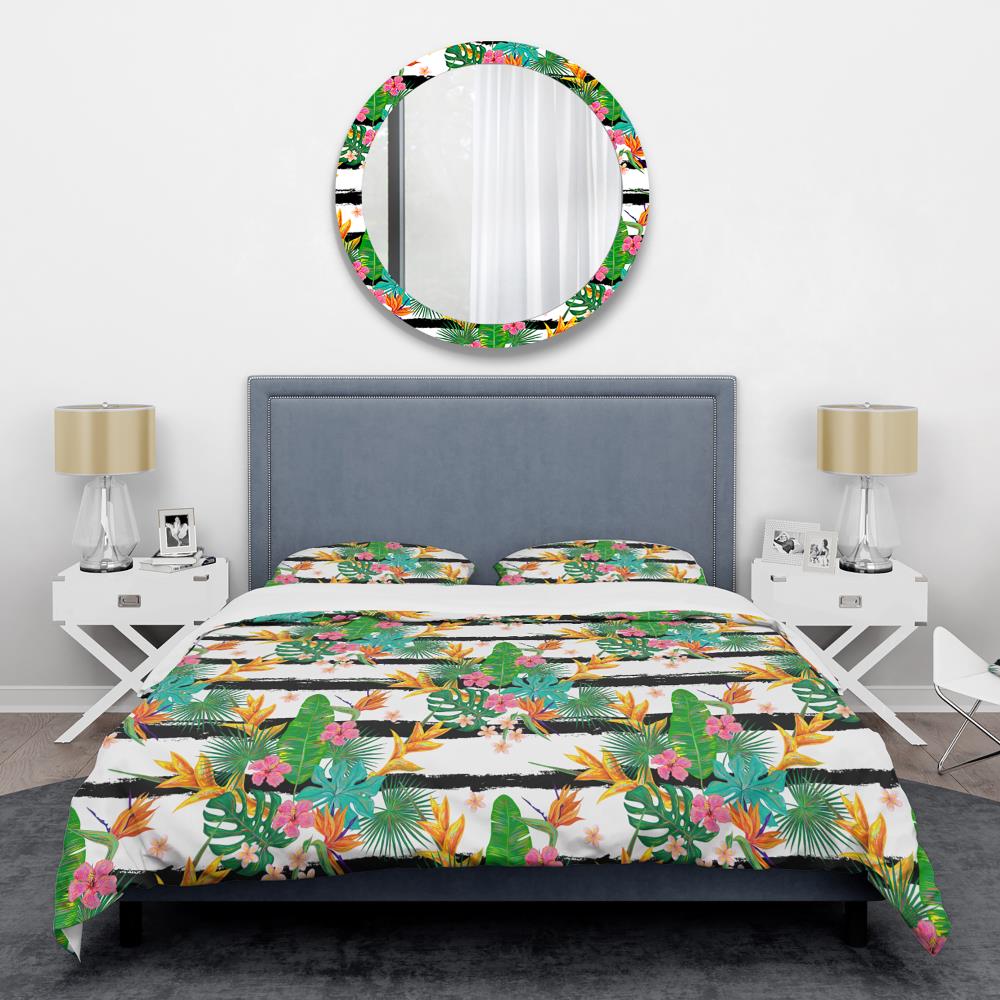 Designart BED24063-T 3 -Piece Multi-Color Twin Duvet cover Set