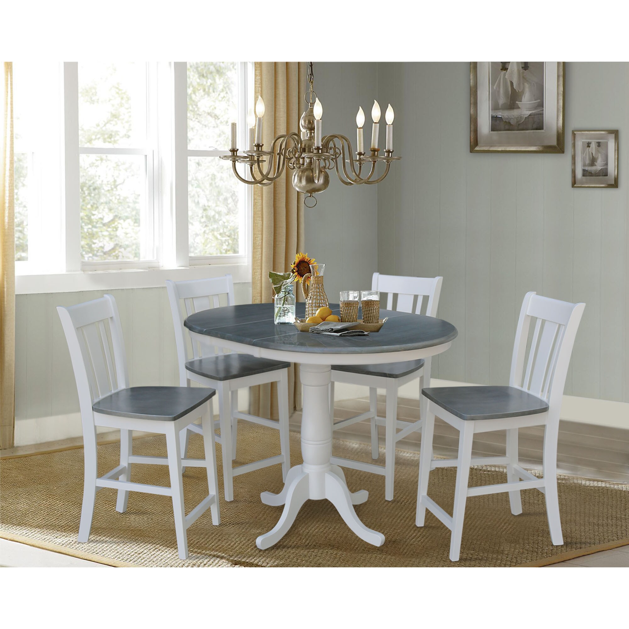 International Concepts K05-36RXT-6B-S102-4 Dining-Sets - View #2