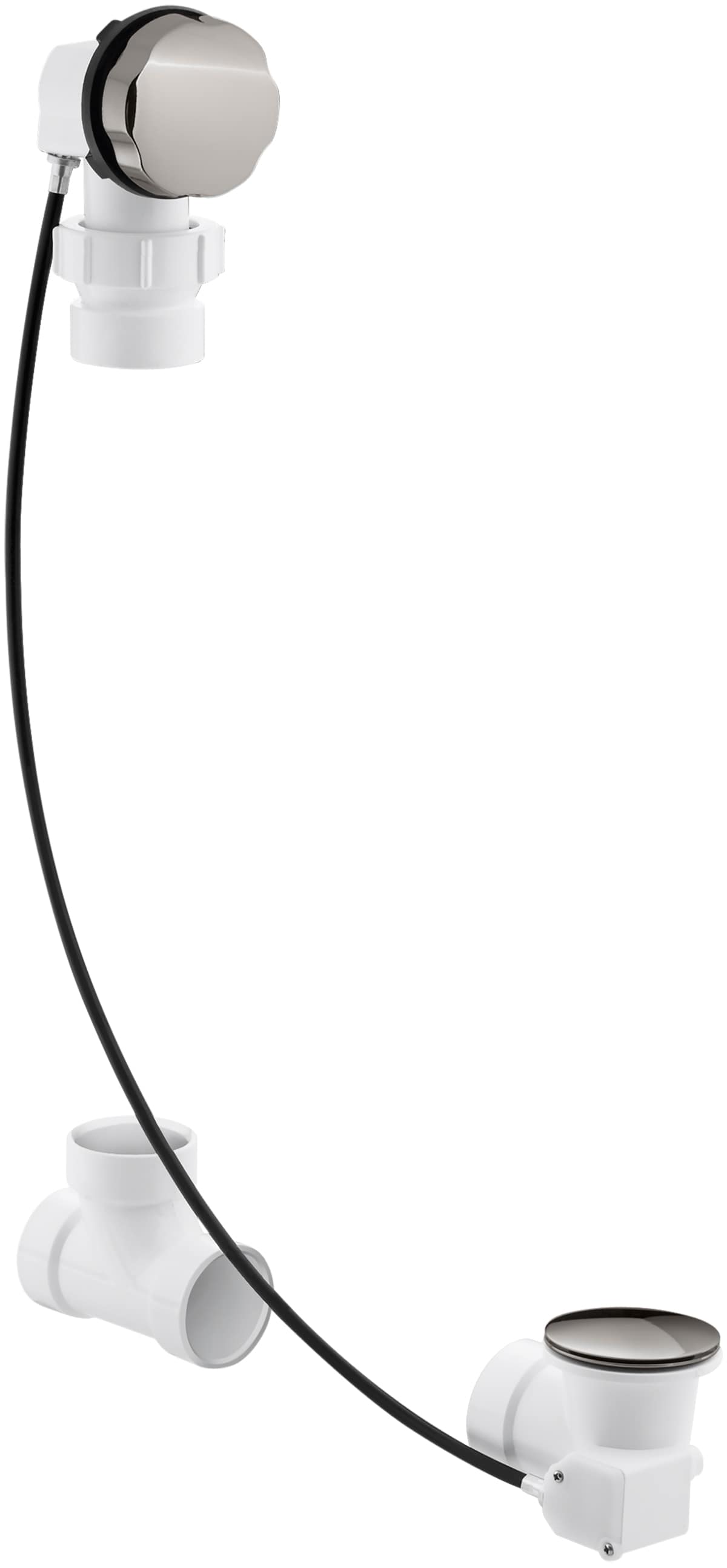 KOHLER K-7214-TT 1-1/2-in Titanium Clearflo Vibrant Titanium Cable drive Drain