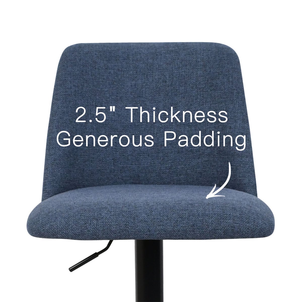 Maison Boucle BRUNO-ADJBAR-BLUE2 stools - View #4