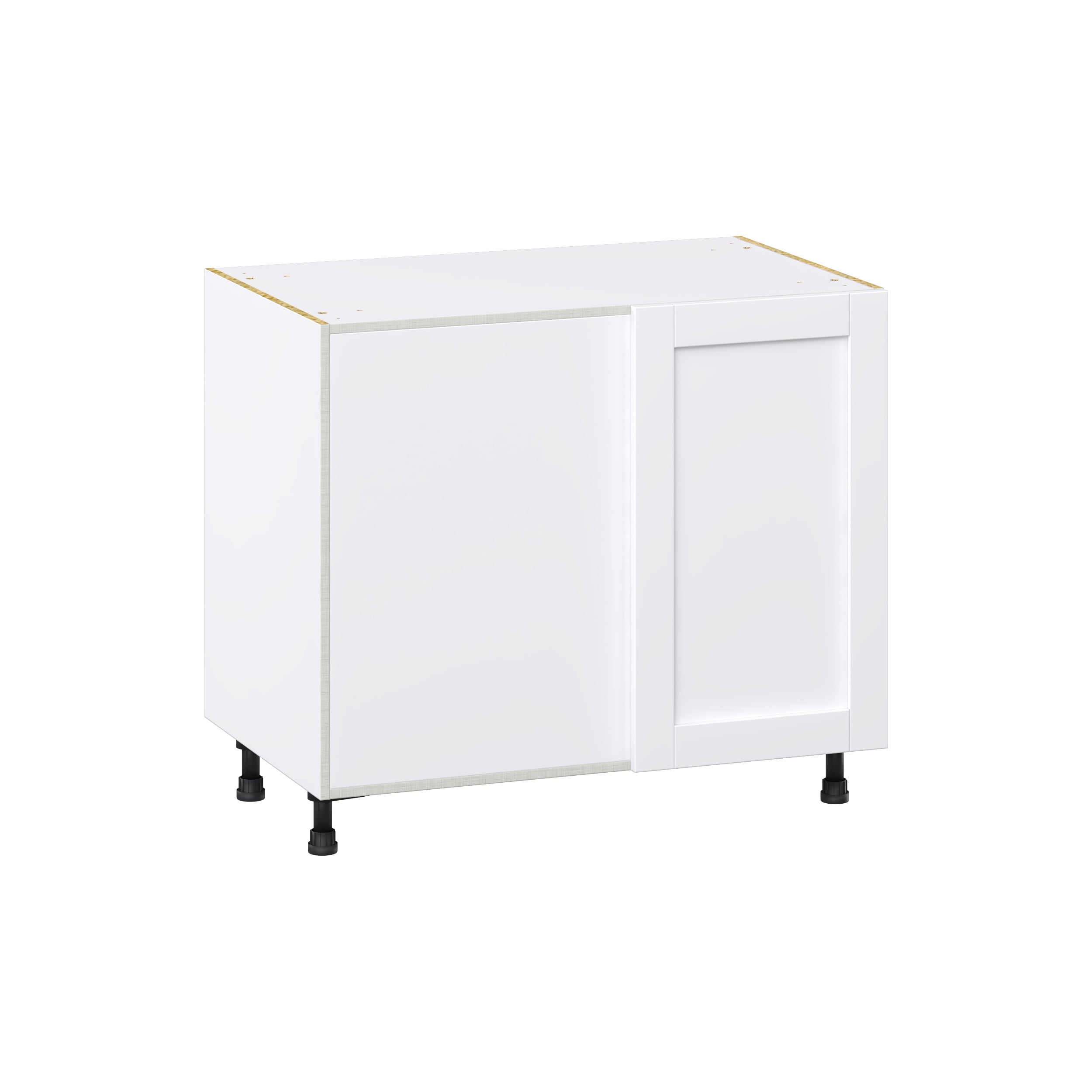 Hugo&Borg DSBBCL39LC-RM Rosemont 39-in W x 34.5-in H x 24-in D Glacier White Blind Blind Base Fully assembled Cabinet (Flat Panel Shaker)
