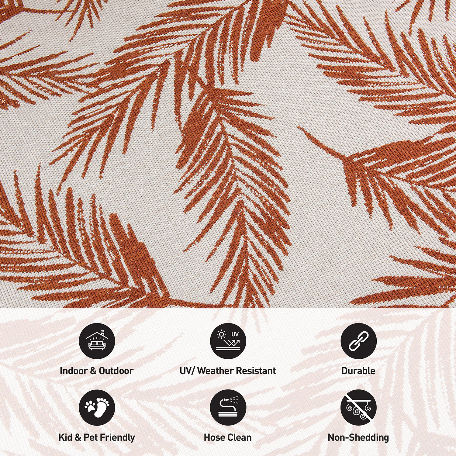 World Rug Gallery 4025RUST5X7 rugs - View #5