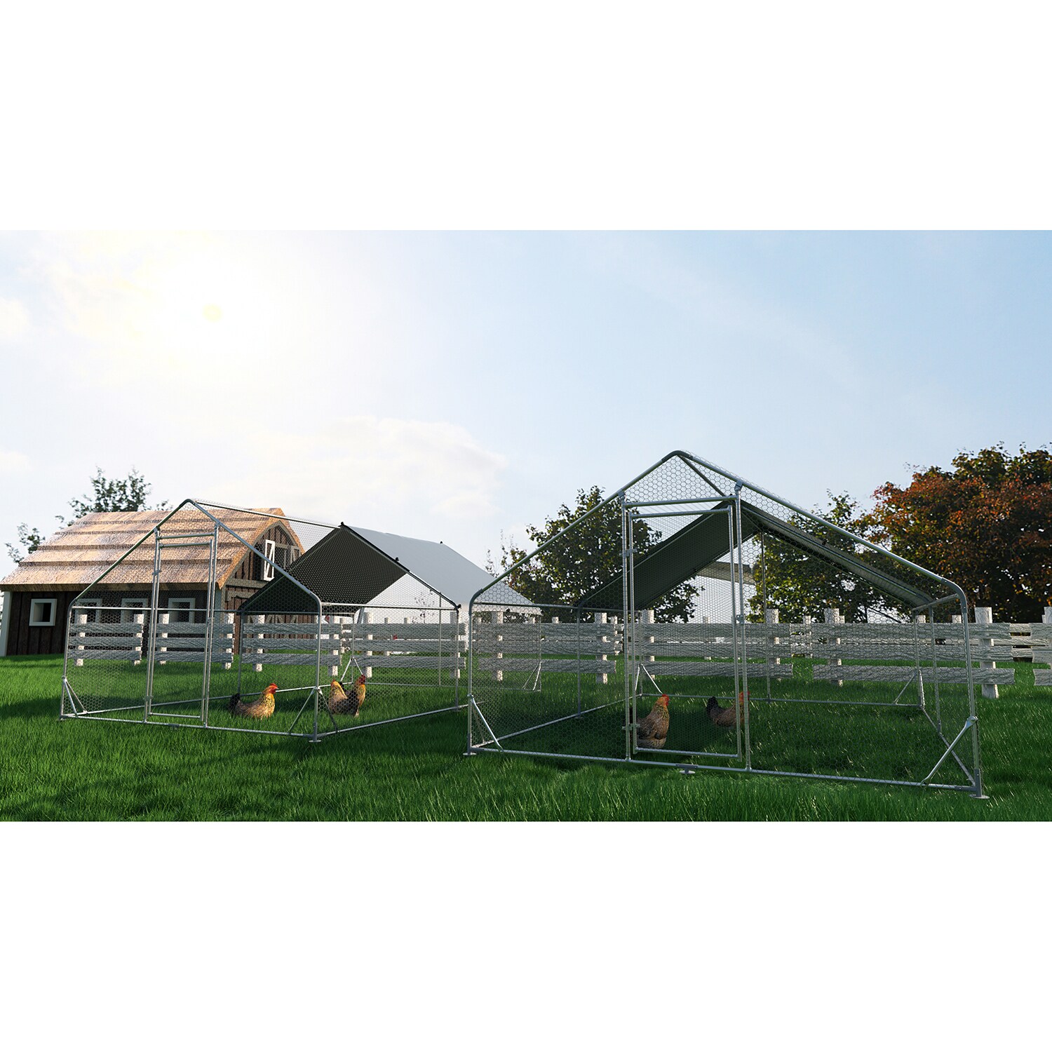 Mondawe MO-6P166156 Chicken-Coops-Rabbit-Hutches - View #4