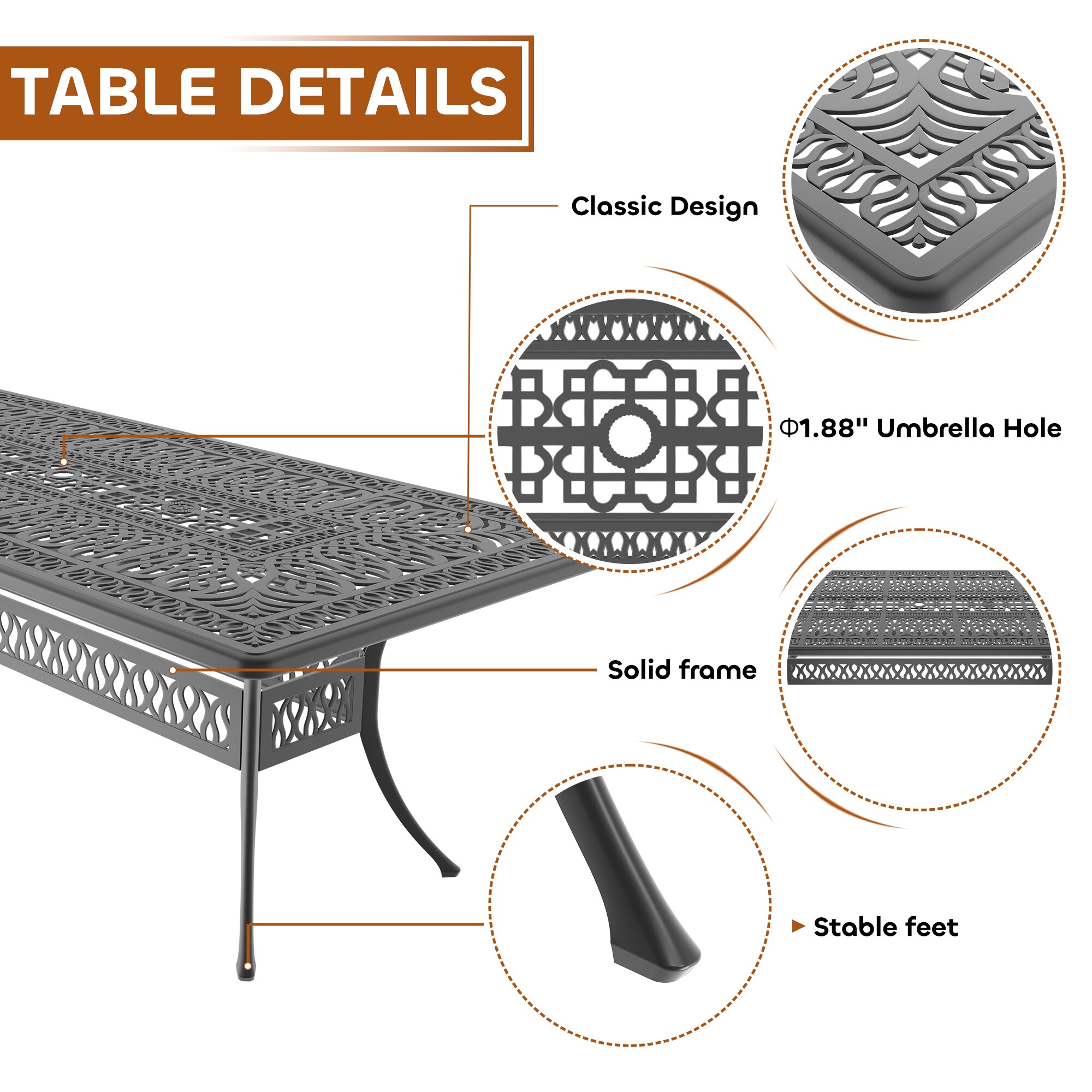 nicesure SLBK6047CZ8A1119RC Patio-Dining-Sets - View #4