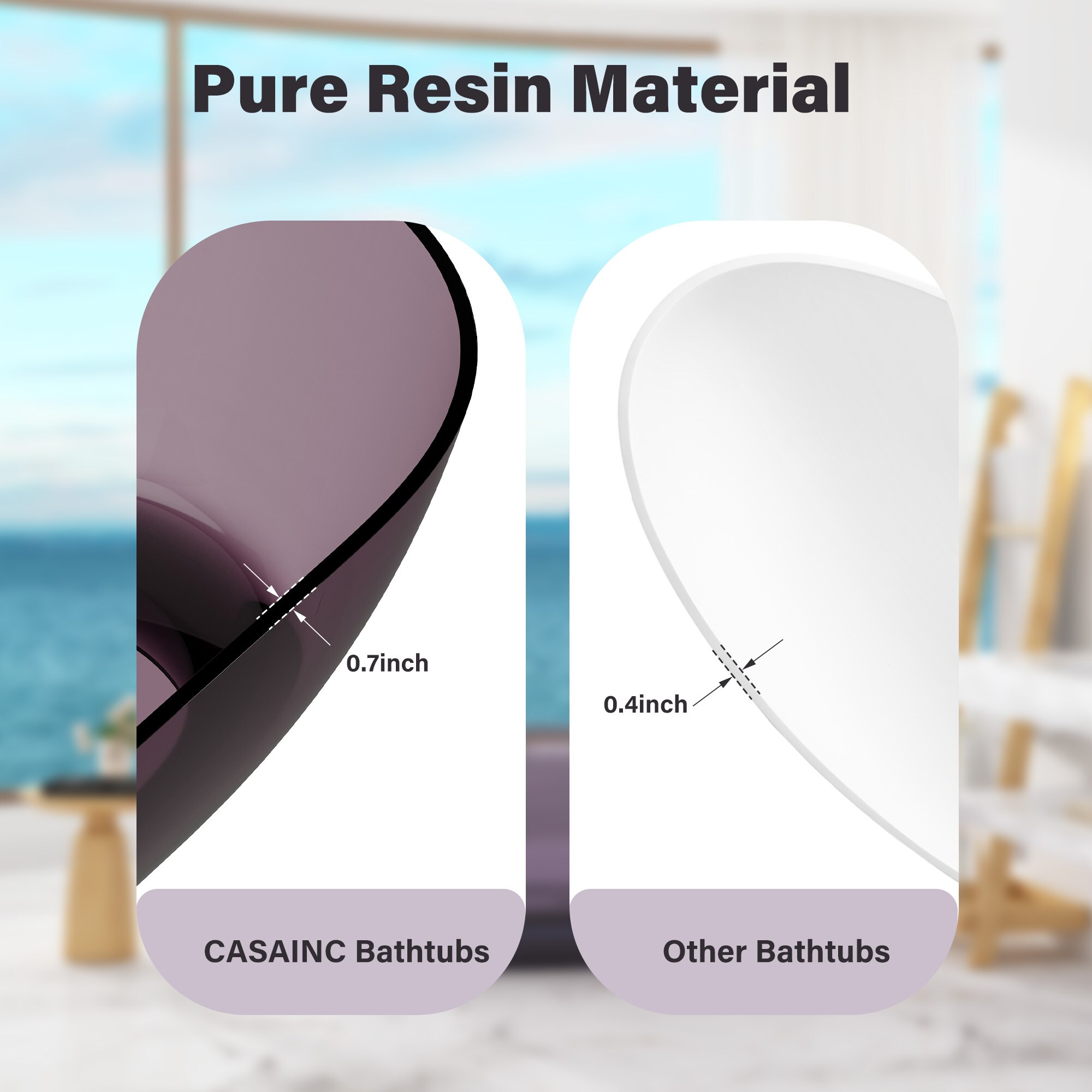 CASAINC CA06013RZPD59PP bathtubs - View #11