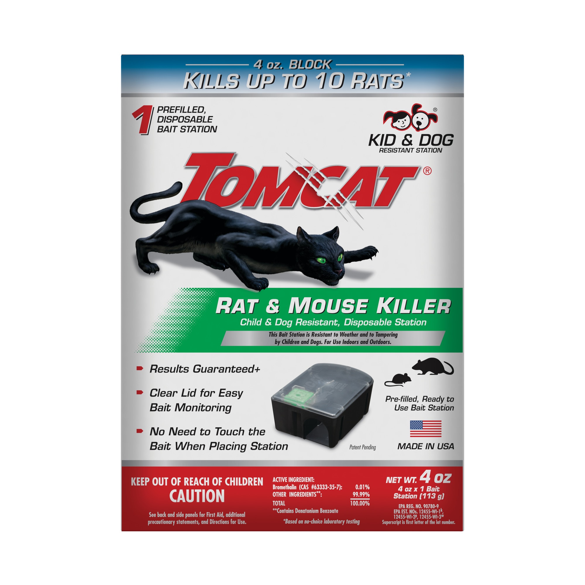 TOMCAT Rat Killer Mouse Killer at
