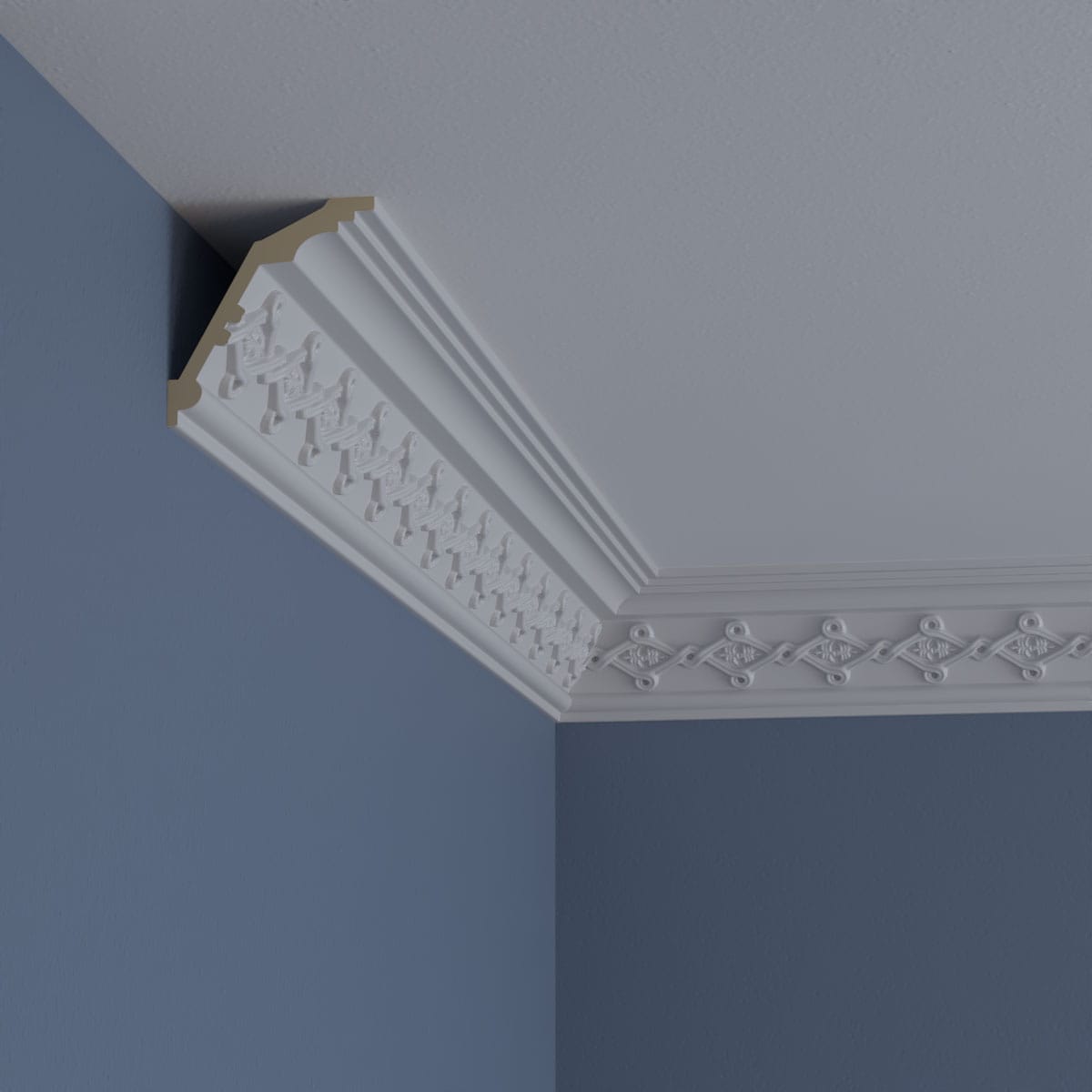 Ekena Millwork MLD03X03X04KD-CASE-2 Crown-Moulding - View #10