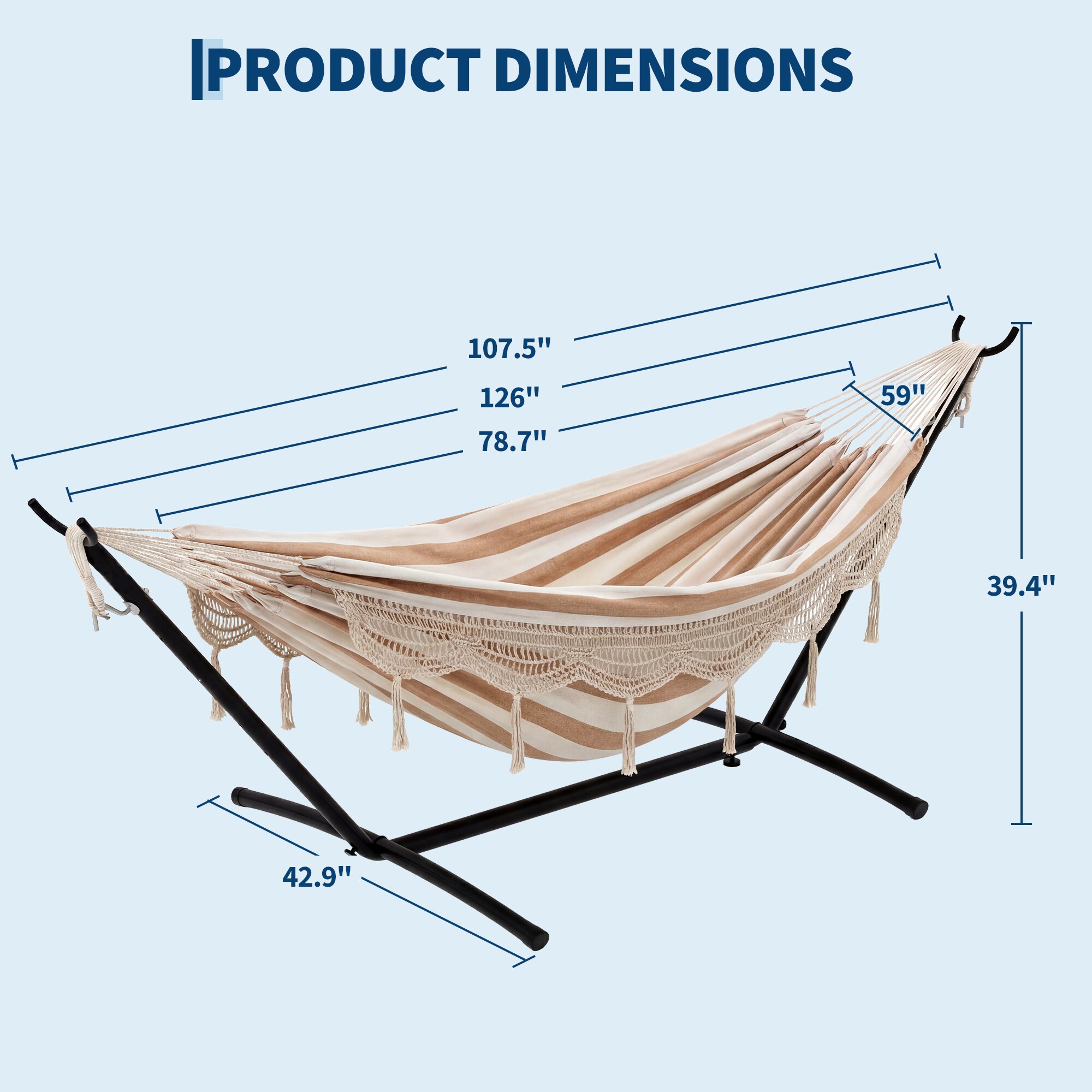 Garvee LMY-PPG-346M4QRL hammocks - View #2