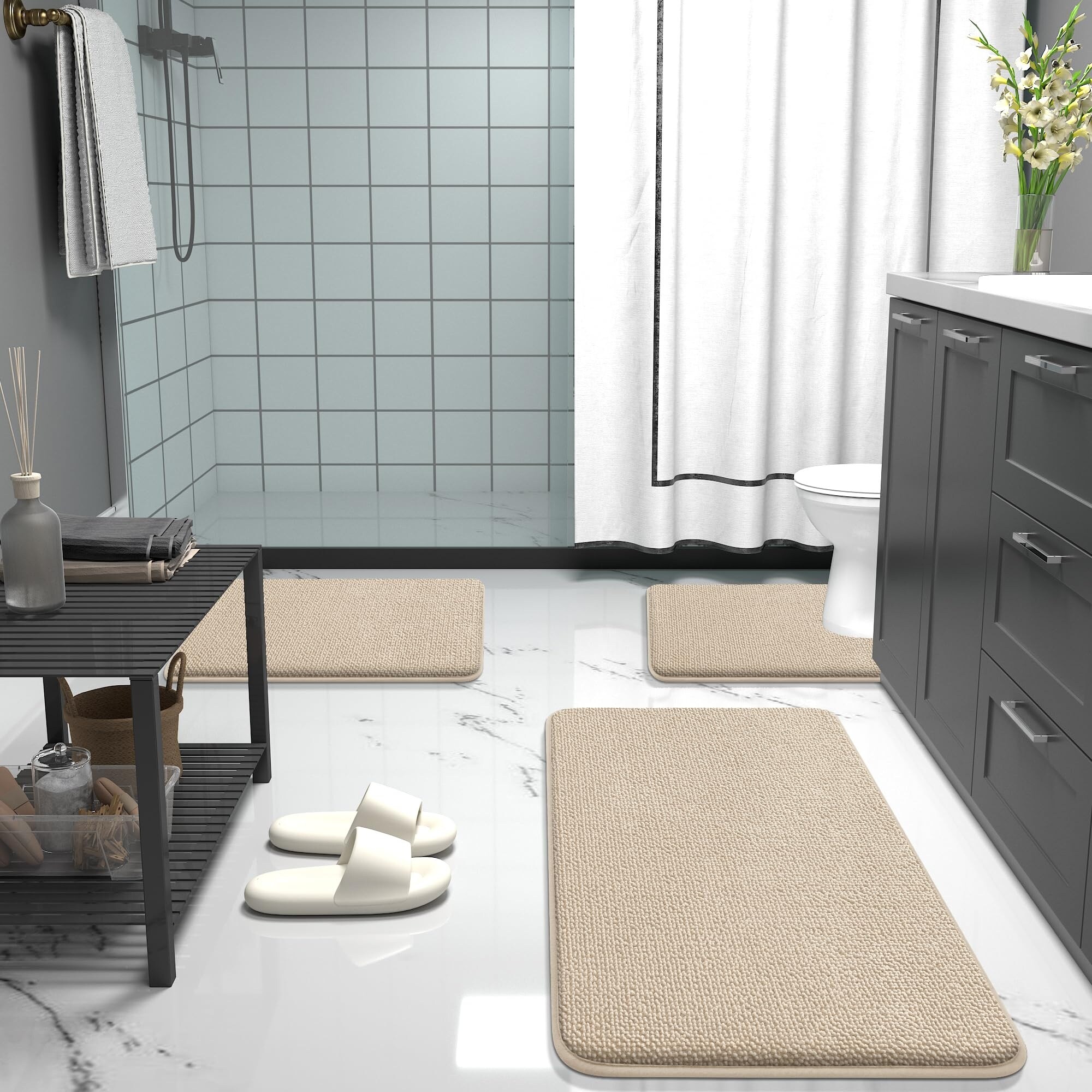 SenQWFa M05SQ13006 Bath-Rugs - View #7