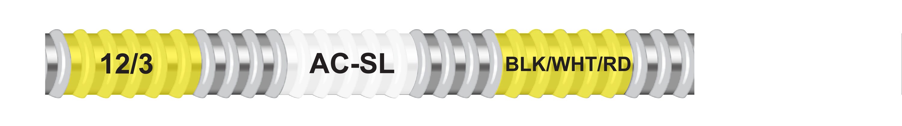 Encore Wire 856300829005 25-ft 12-3 Solid Steel AC Cable