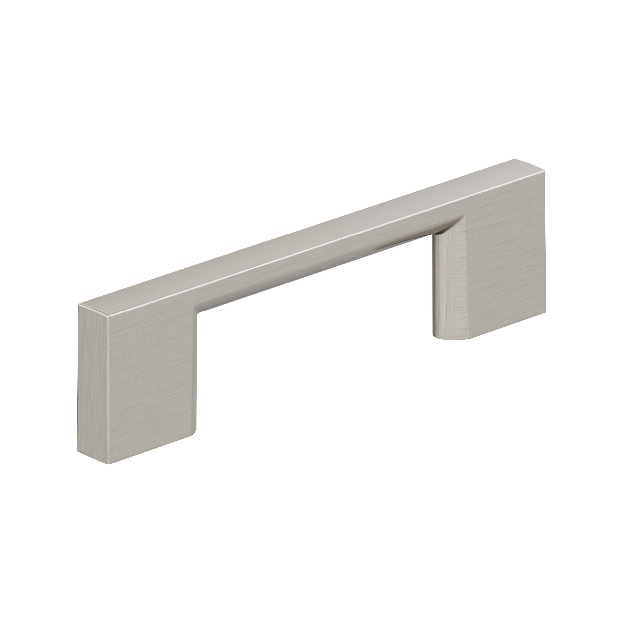 Amerock 25VMP37130G10 Cityscape 3-in , 76mm Center to Center Satin Nickel Rectangular Bar 25 -Pack