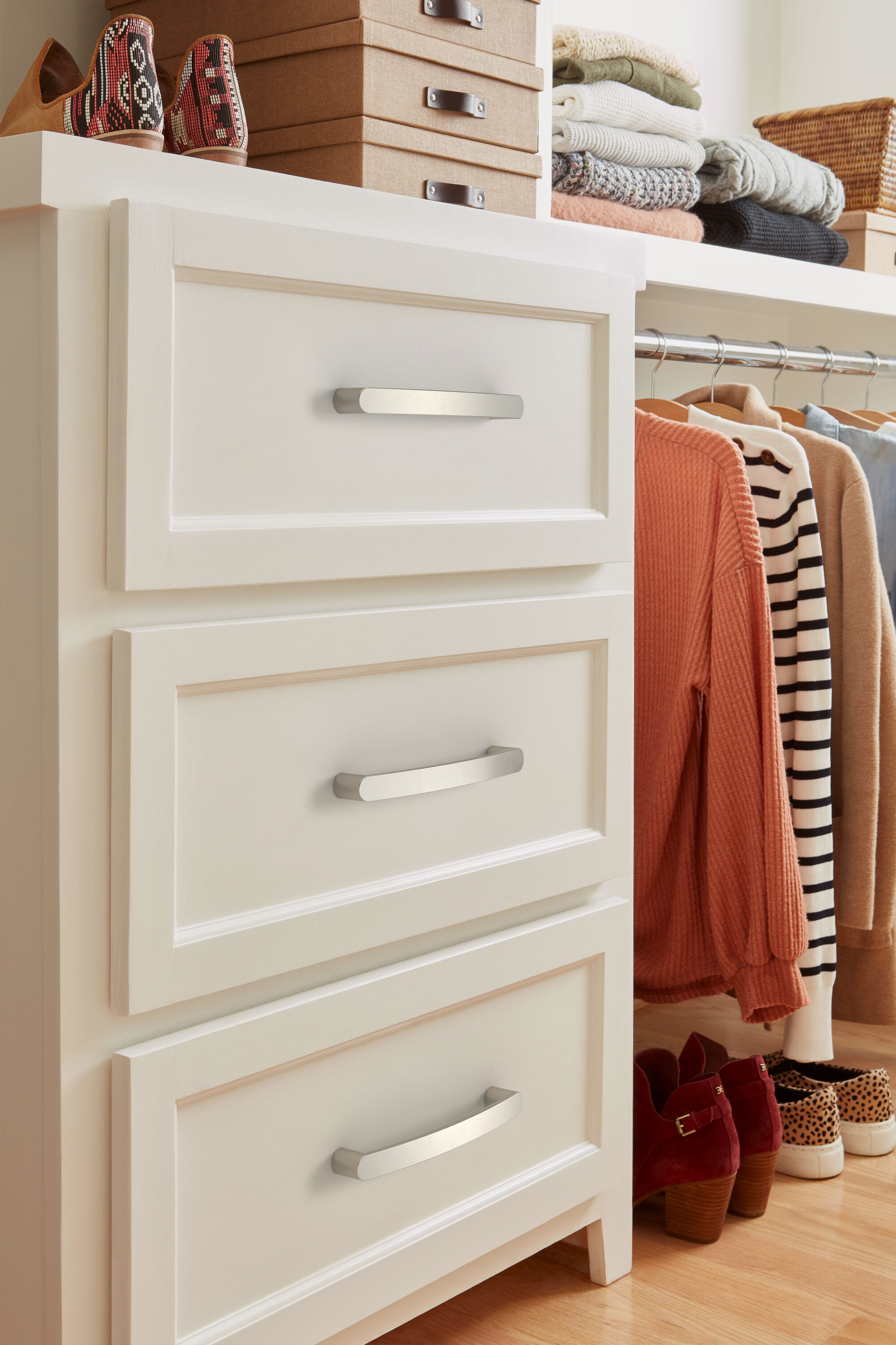 Modern Satin Nickel 5.5-inch Brushed Cabinet Bar Pull