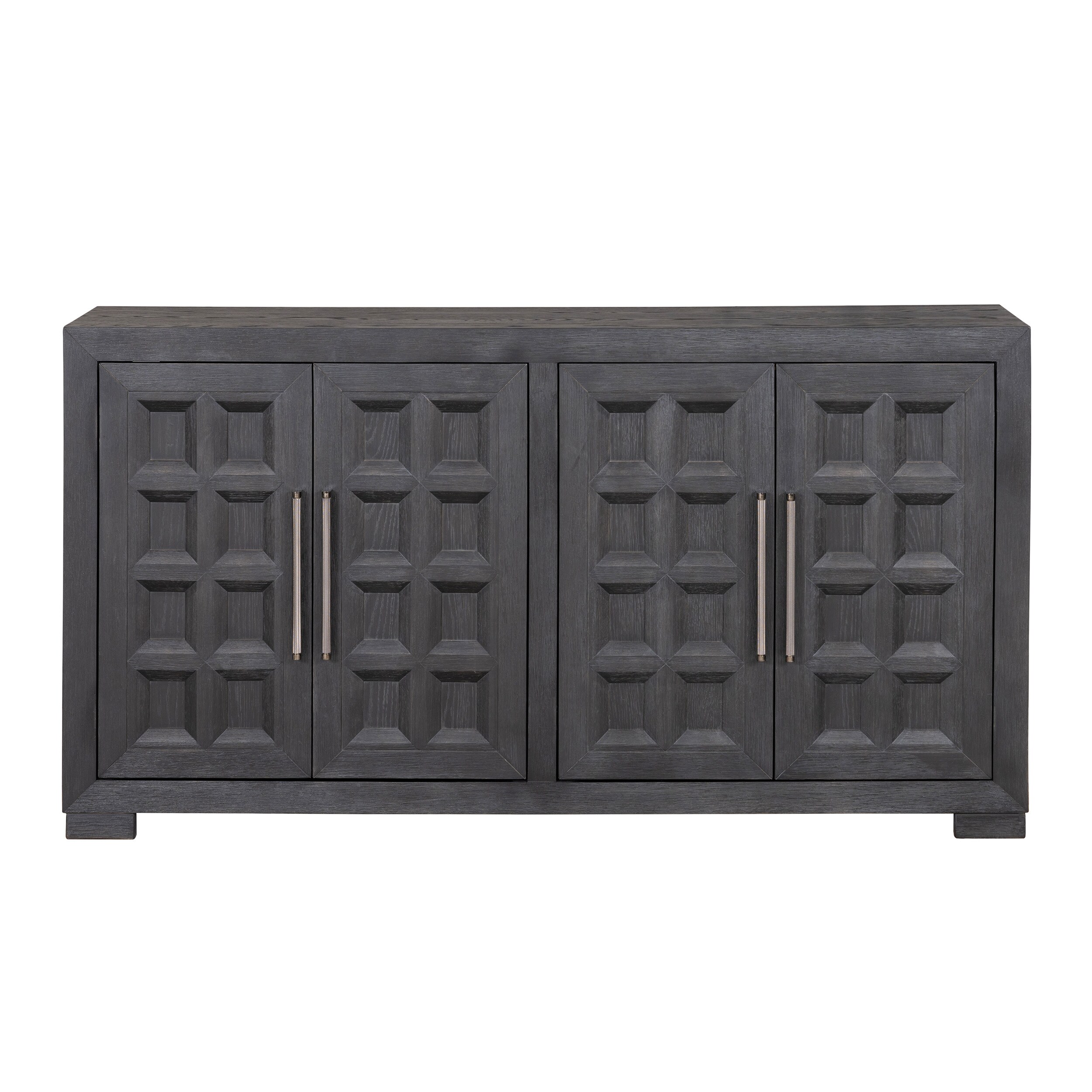 Furniture of America IDF-39011BK-SV Dining-Kitchen-Storarge - View #5