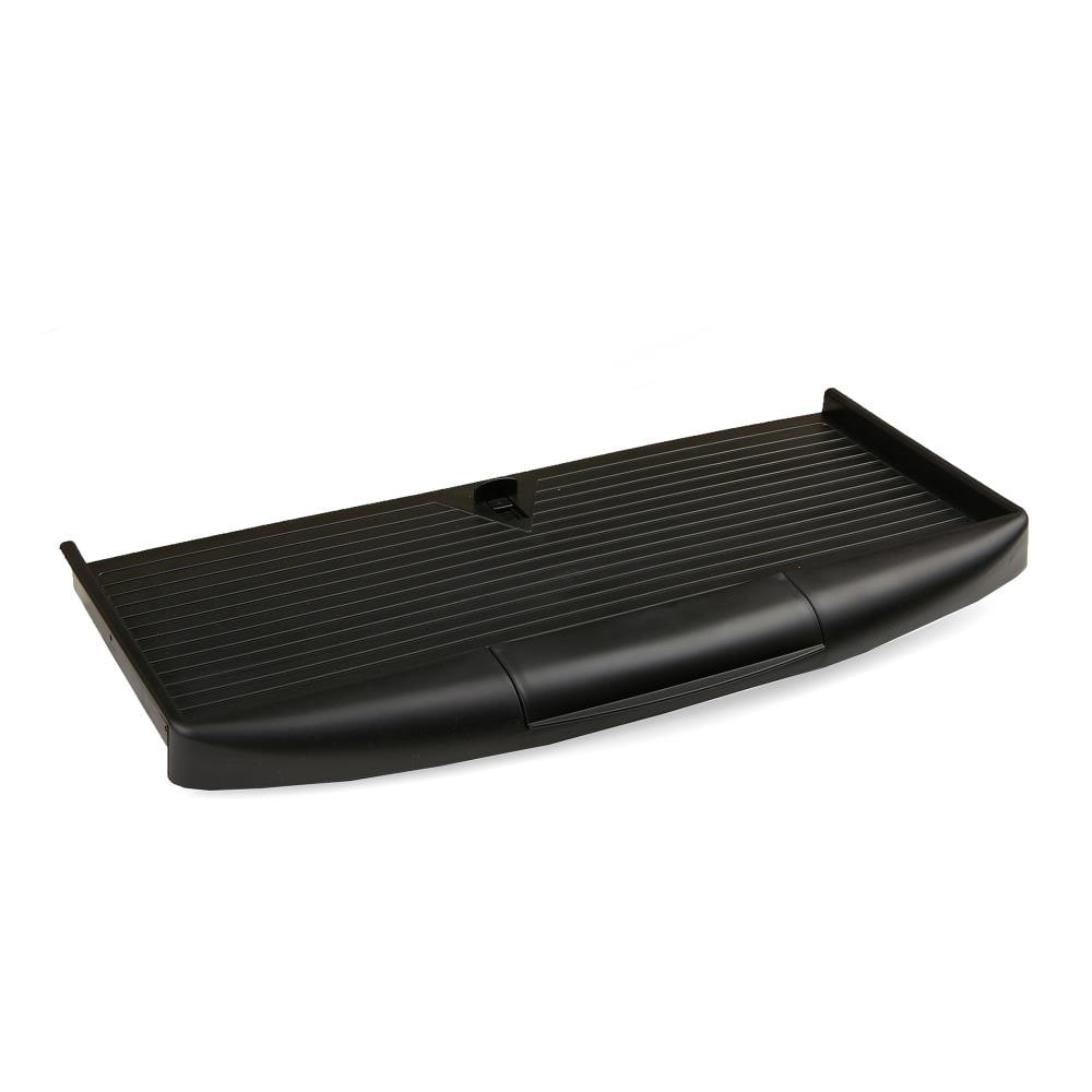 Mind Reader UNDKEYB-BLK  Under Desk Keyboard Holder with Writing Utensil Compartment, Black