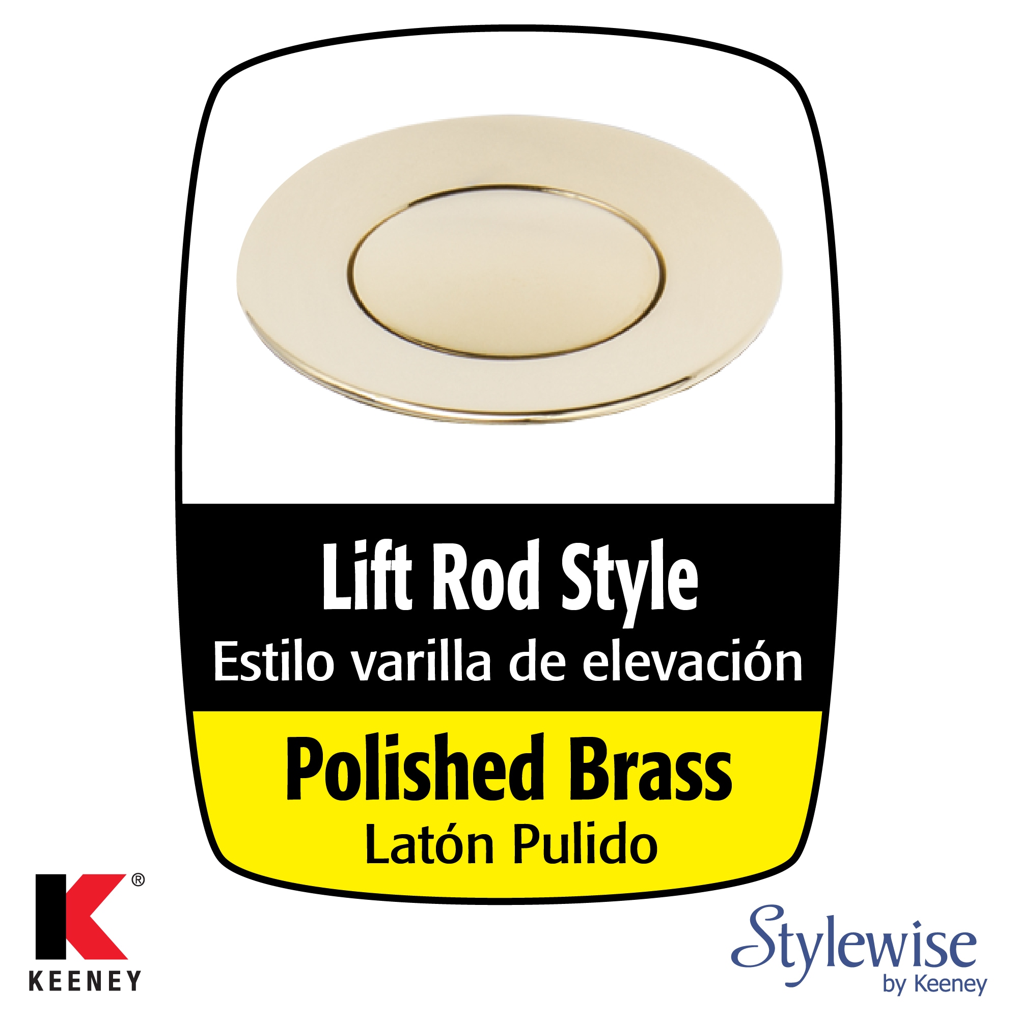 Keeney K820-77PB Popup-Drains-Accessories - View #5