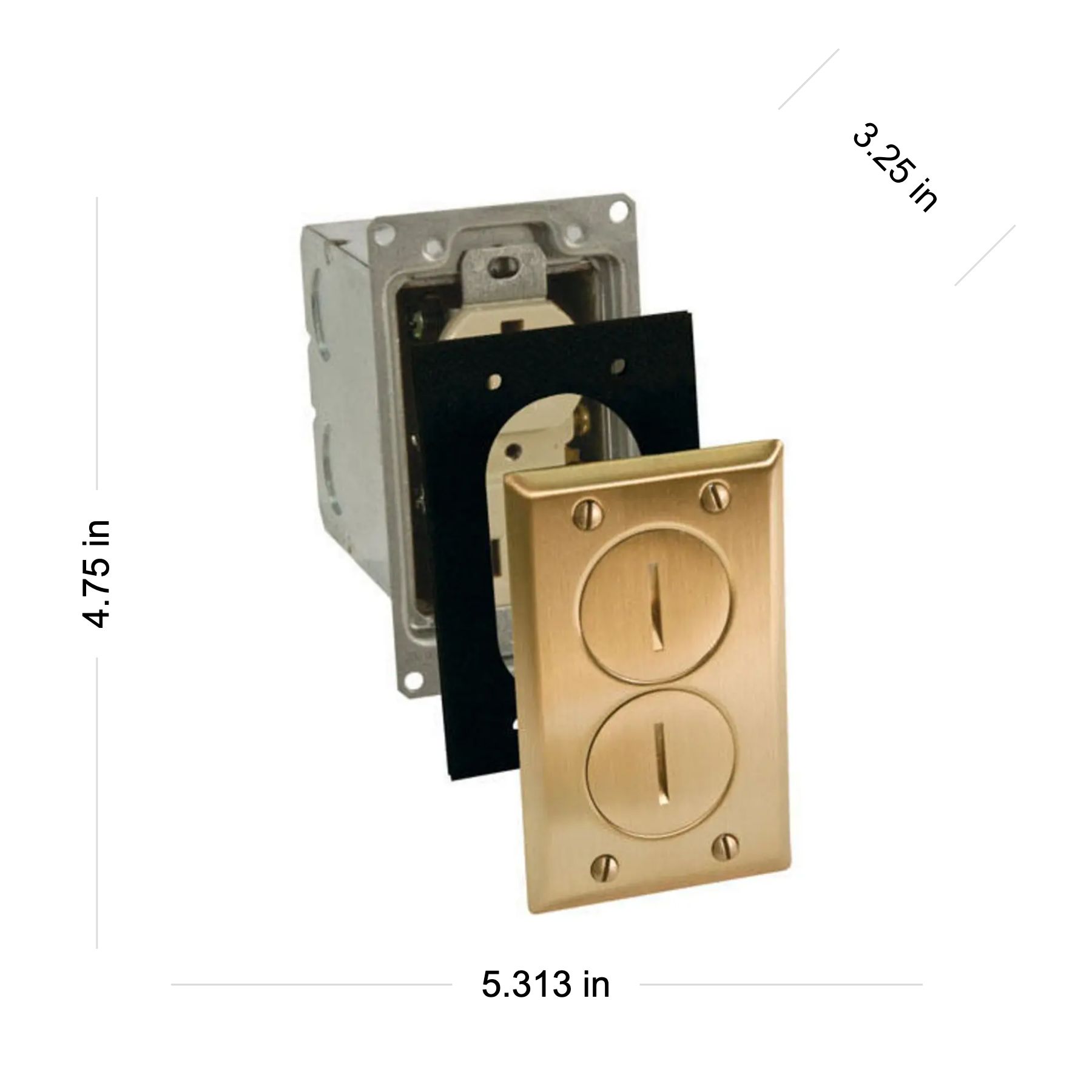 Hubbell 6500BR-5 Electrical-Box - View #2