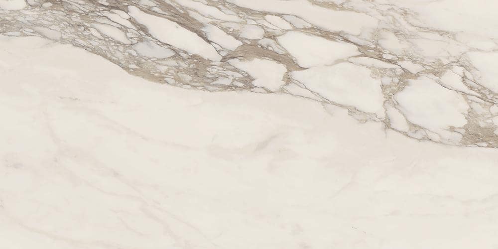 FLOORS 2000 CLASSICA1224RENOIR Classica Renoir 12-in x 24-in Glazed Porcelain Marble Look Floor Tile