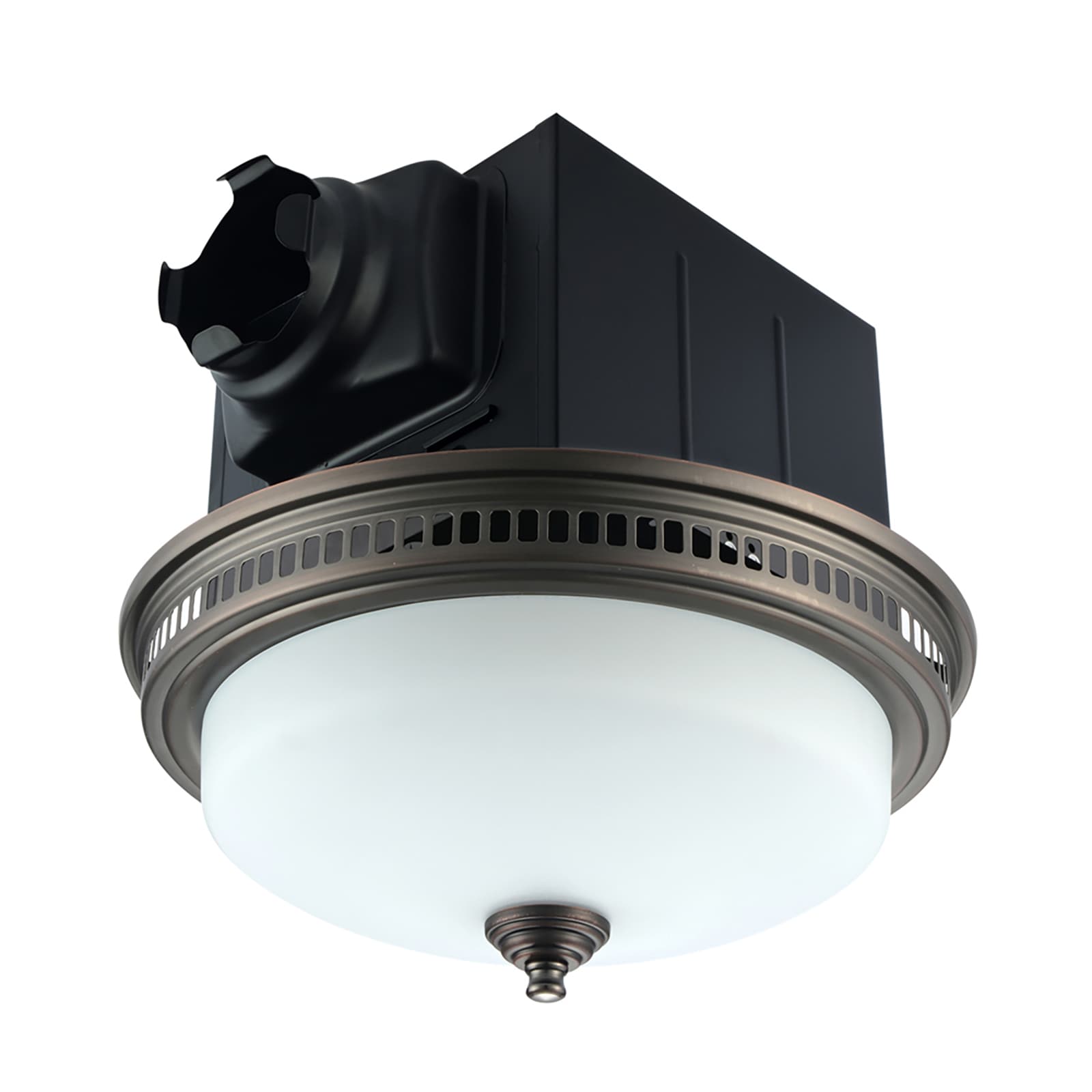 Decorative bathroom exhaust fan with deals light