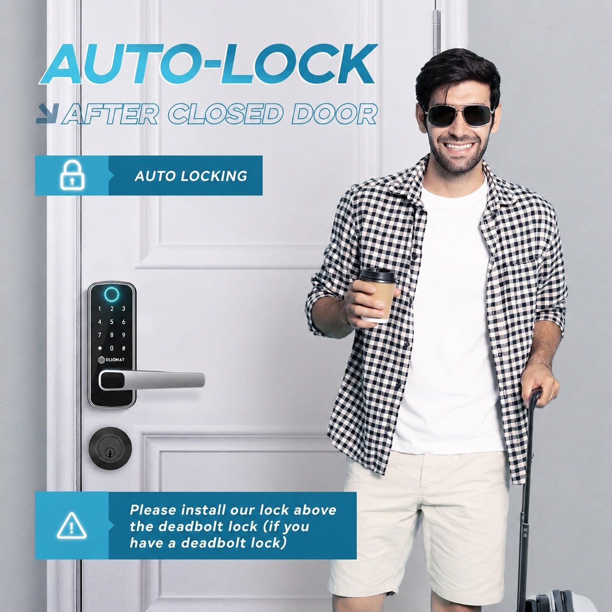 Justincity LJT0803J350 Electronic-Door-Locks - View #4