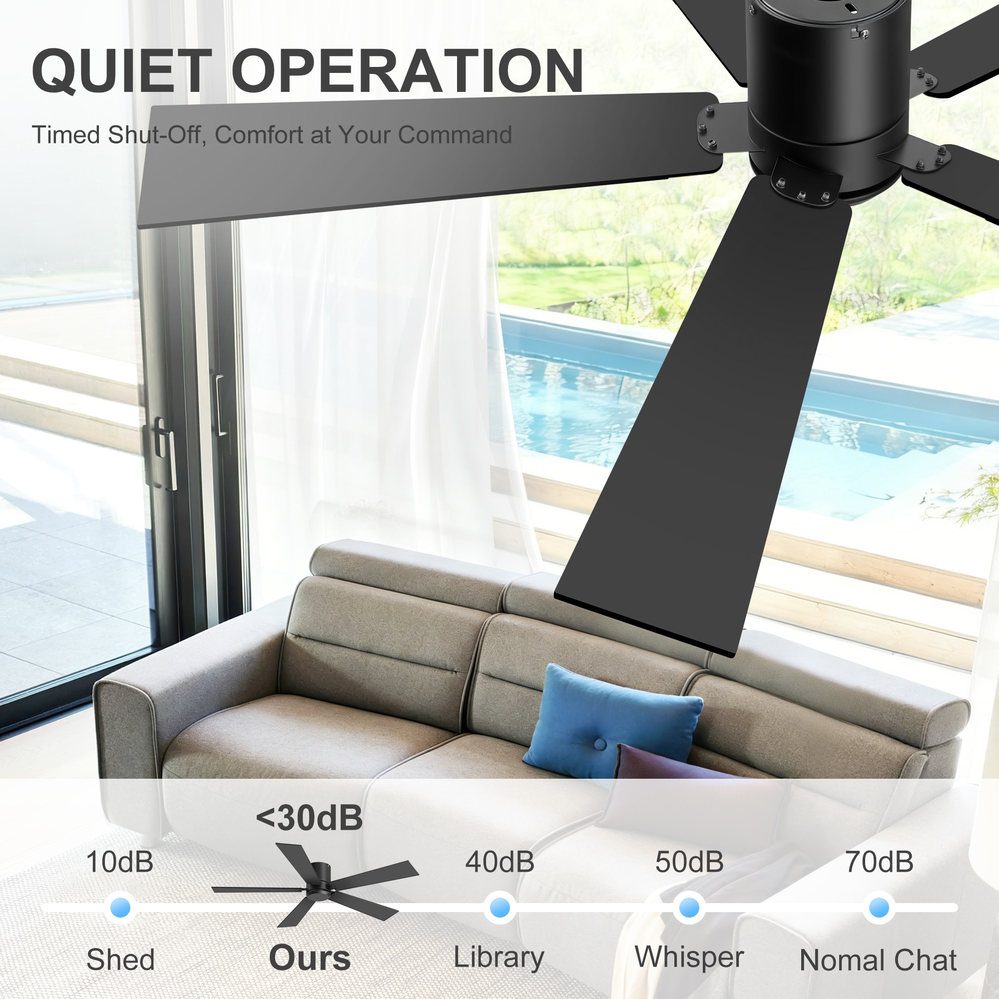 Airsurfer AS-35089-BK-NL-Z Ceiling-Fans - View #5
